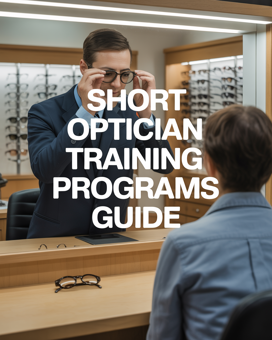 JobSpot Facebook ad: Short Optician Training Programs - Learn More