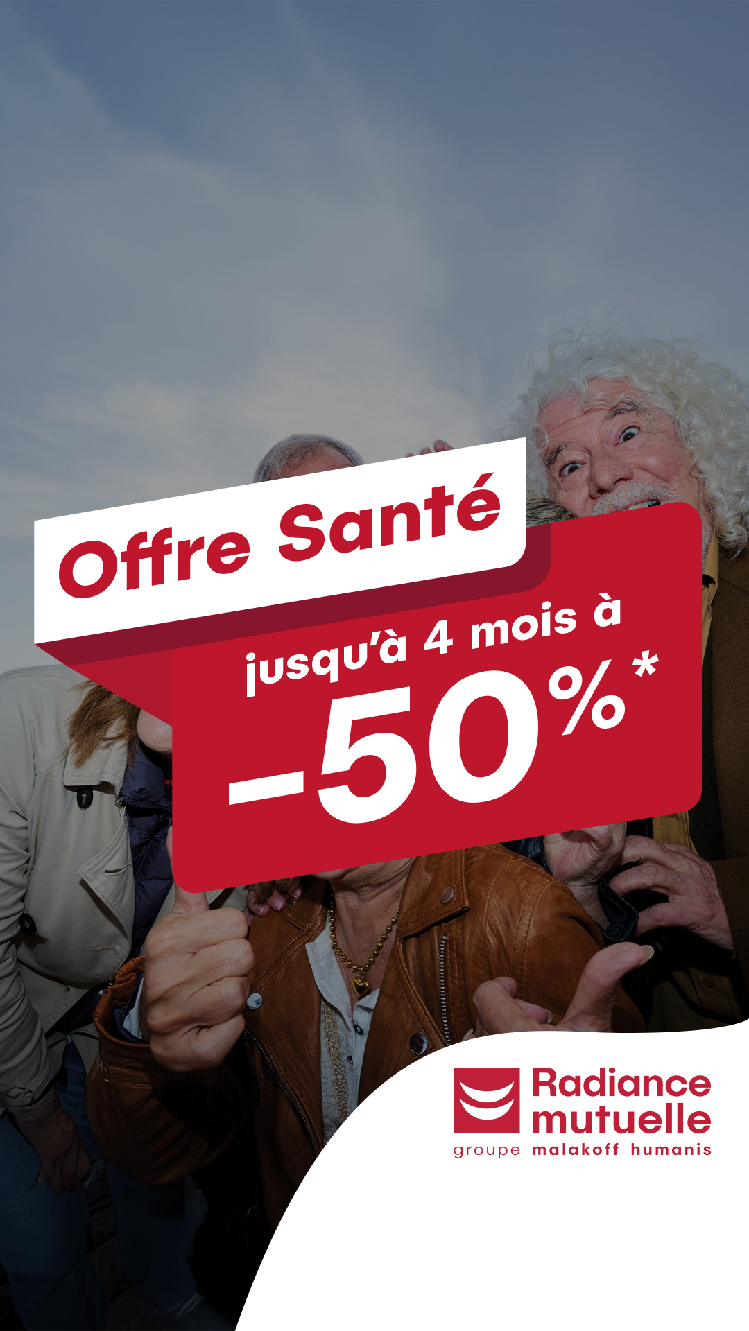 Radiance Mutuelle - Groupe Malakoff Humanis Facebook ad: Demandez un devis