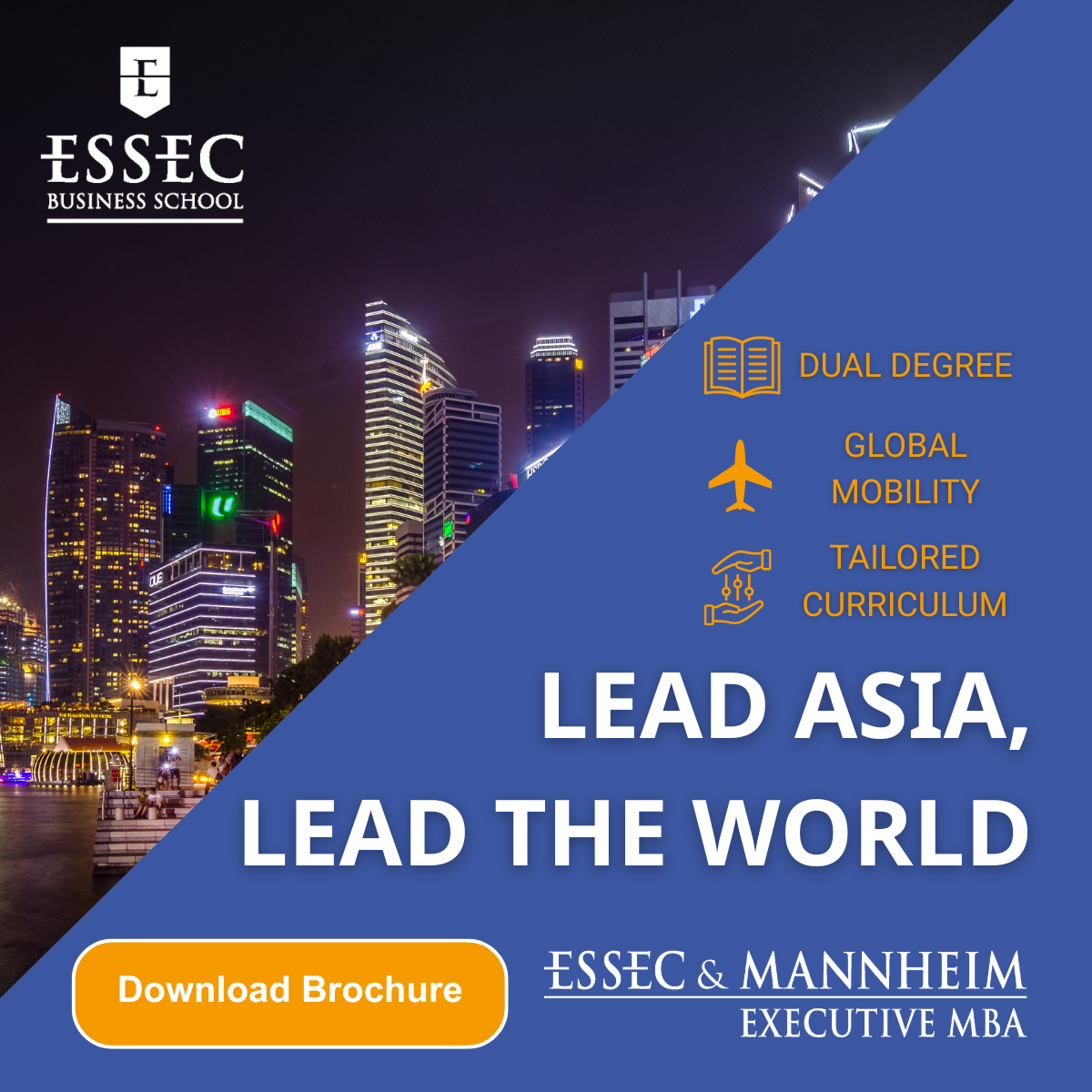 ESSEC Asia-Pacific Facebook ad