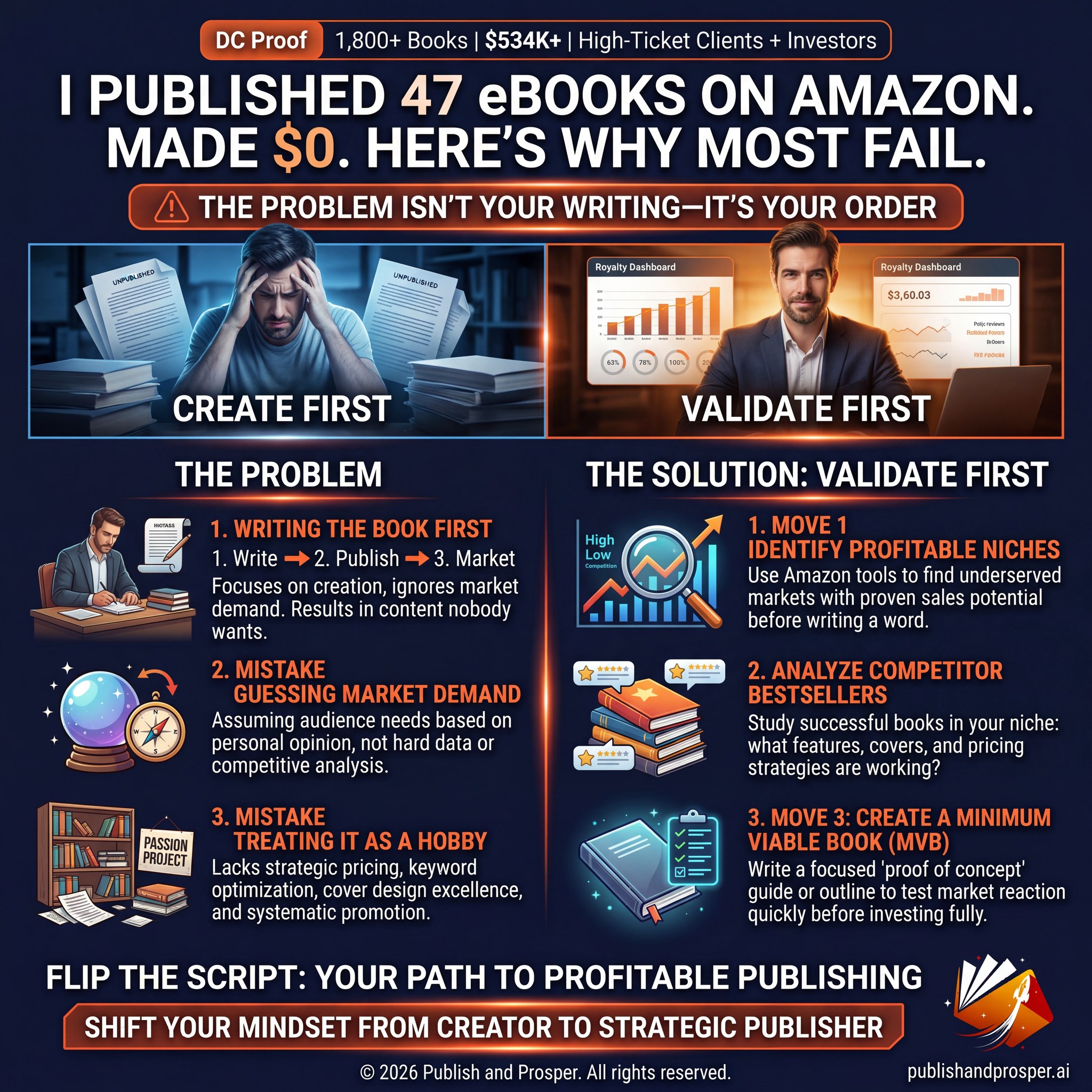 DC Fawcett - PublishandProsper.ai Facebook ad