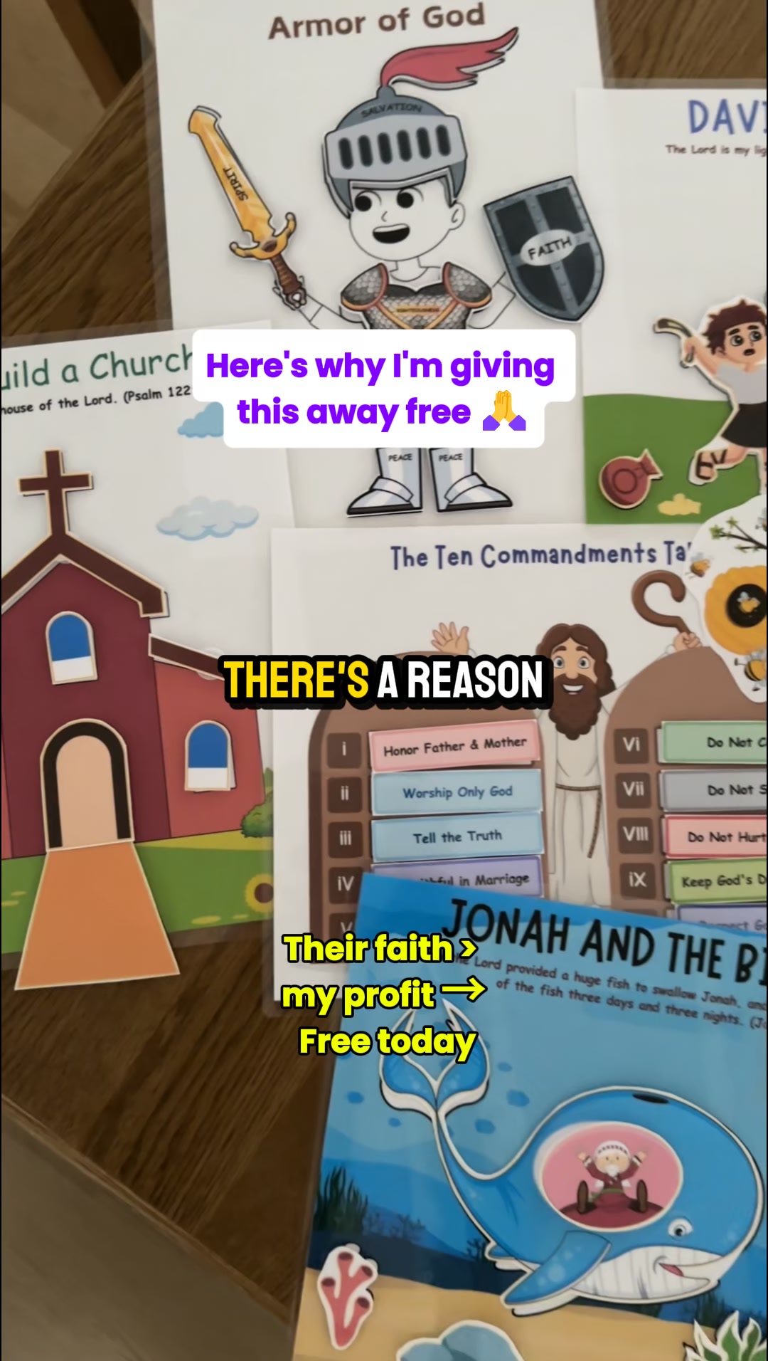 HolyPath For Kids Facebook ad: Free Today!