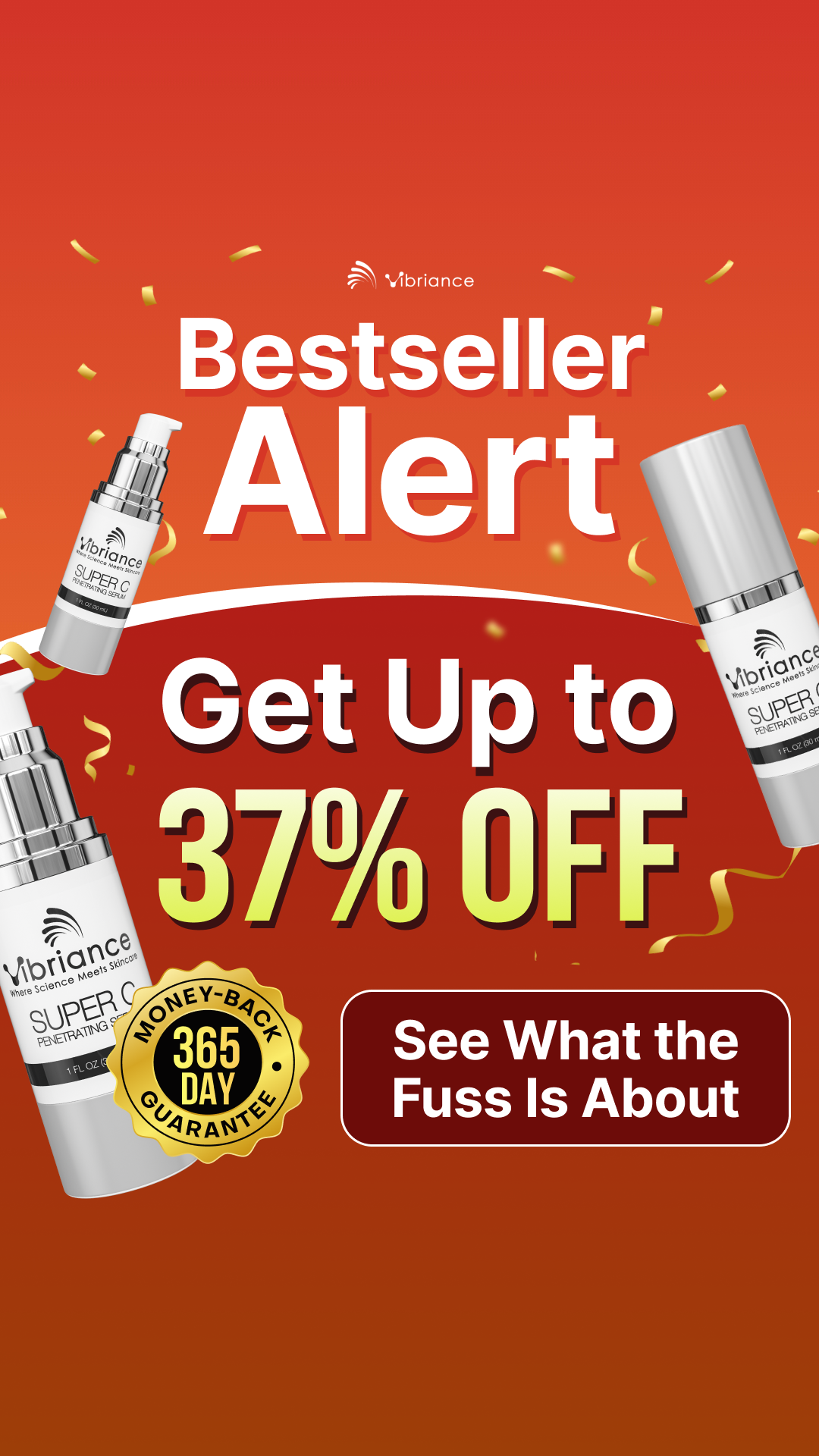 Vibriance Super C Serum Facebook ad