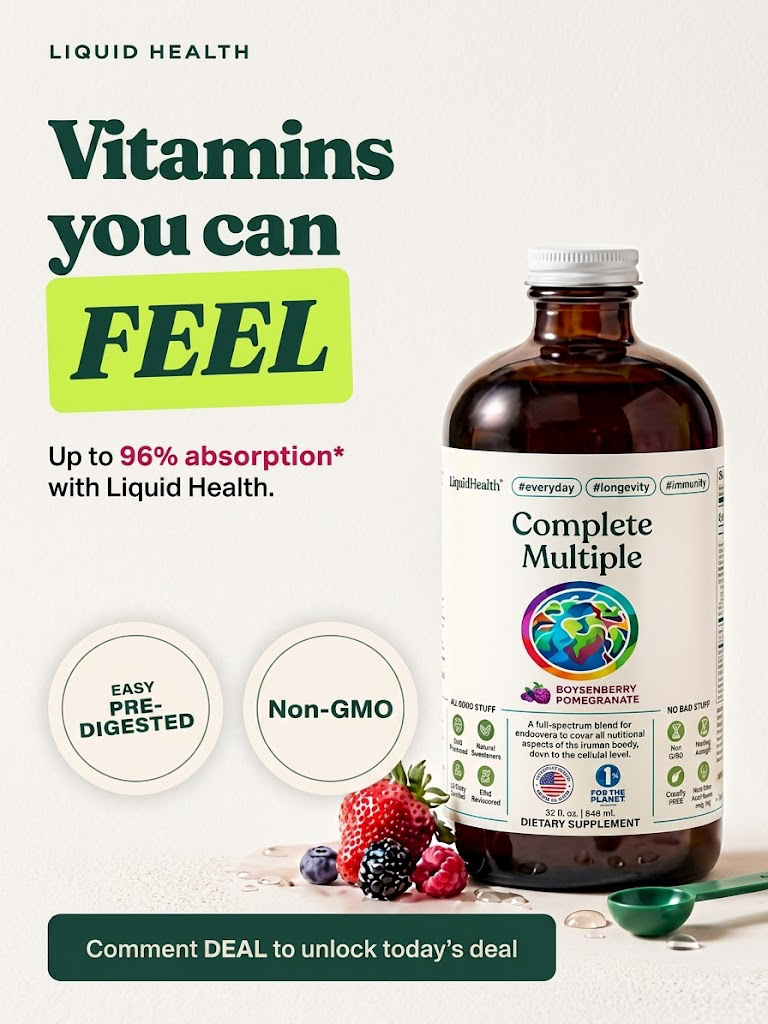 Liquid Health Inc Facebook ad