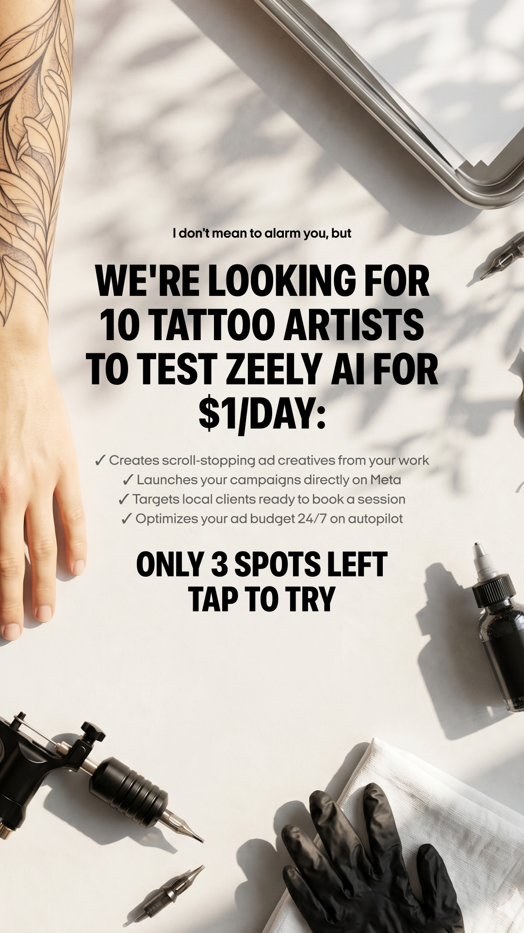 Zeely Facebook ad