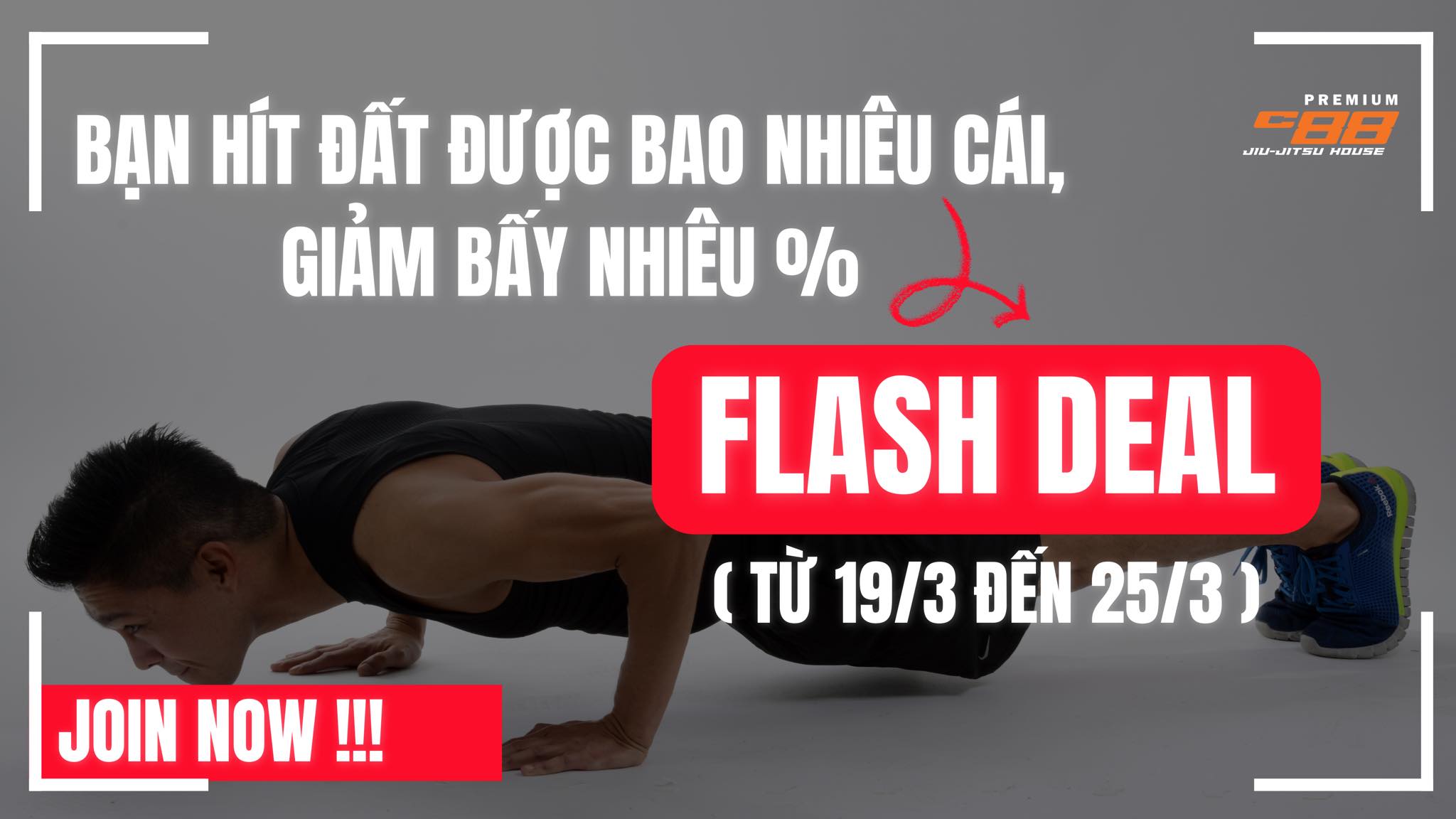 C88 - Premium Martial Arts & Fitness Facebook ad