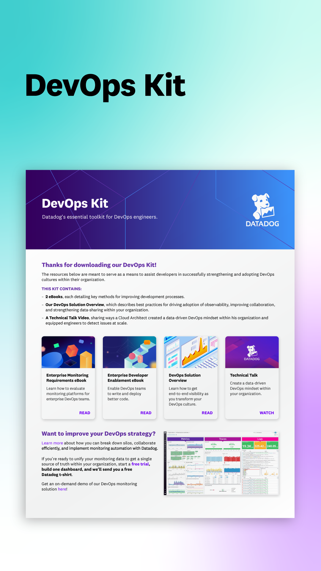 Datadog Facebook ad