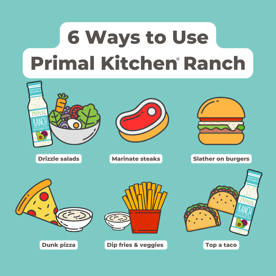 Primal Kitchen Facebook ad: A Ranch That Matches Your Standards