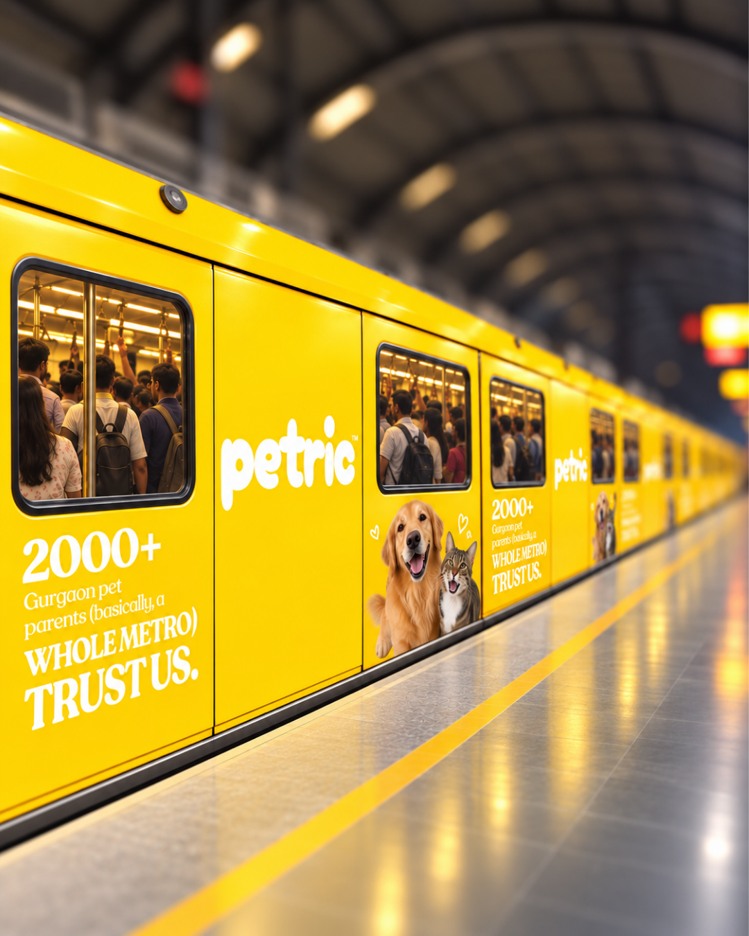 Petric Facebook ad: Loved by 2000+ pet parents - Petric