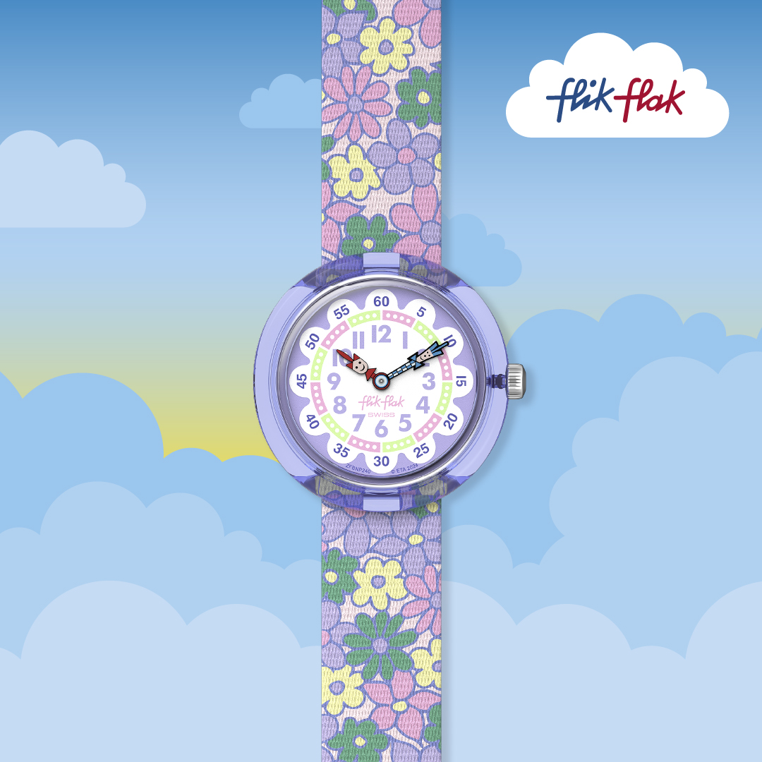 Flik Flak Facebook ad: Bestselling Kids' Watches!
