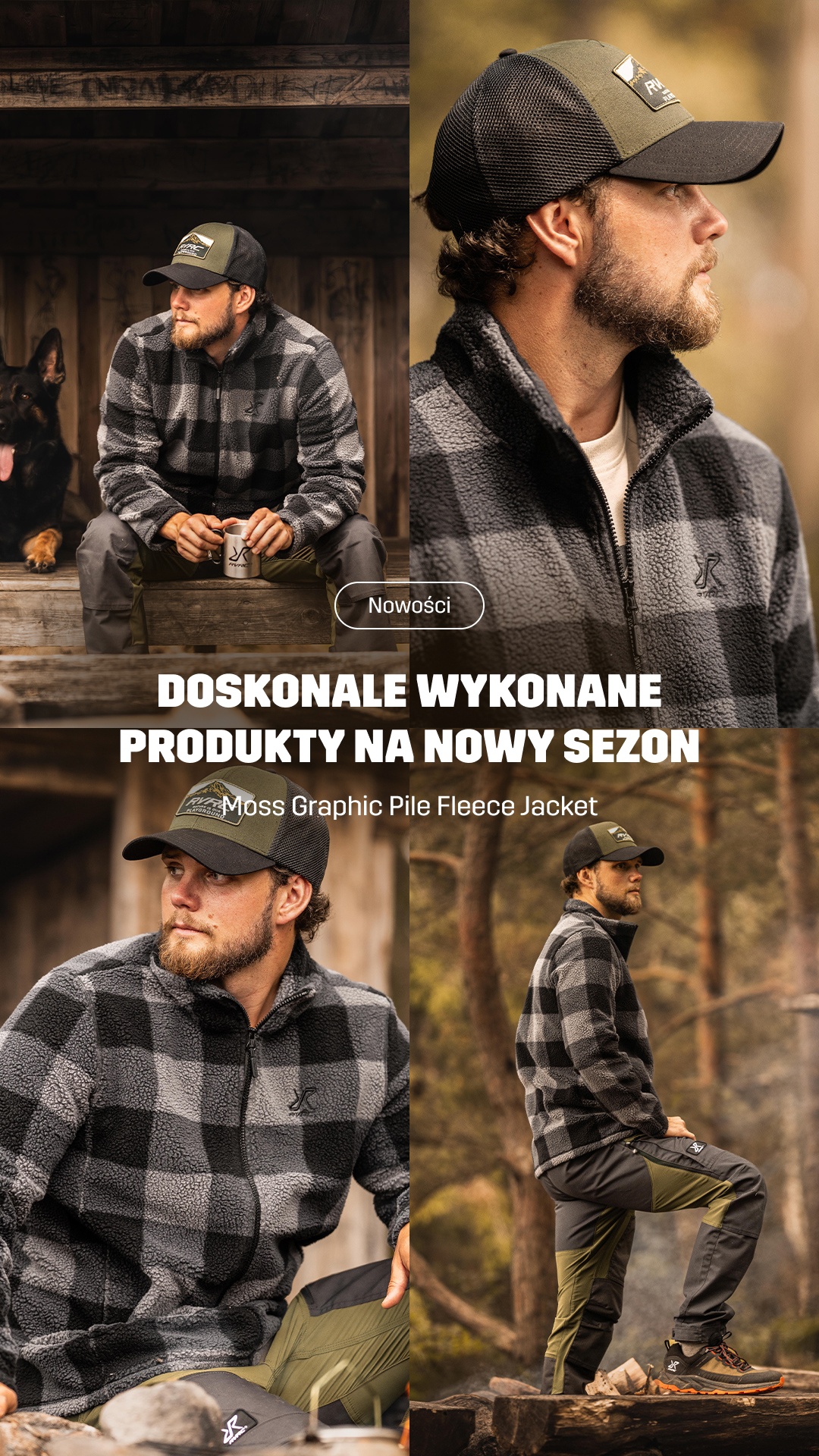 RevolutionRace Facebook ad: Znajdź dla siebie idealną bluzę