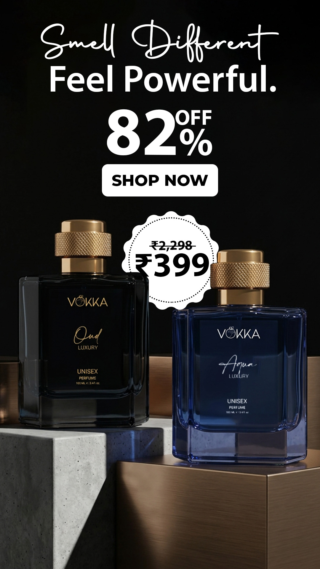 Vokka Perfumes Facebook ad