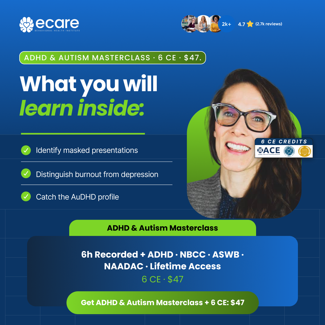 eCare Behavioral Health Institute Facebook ad