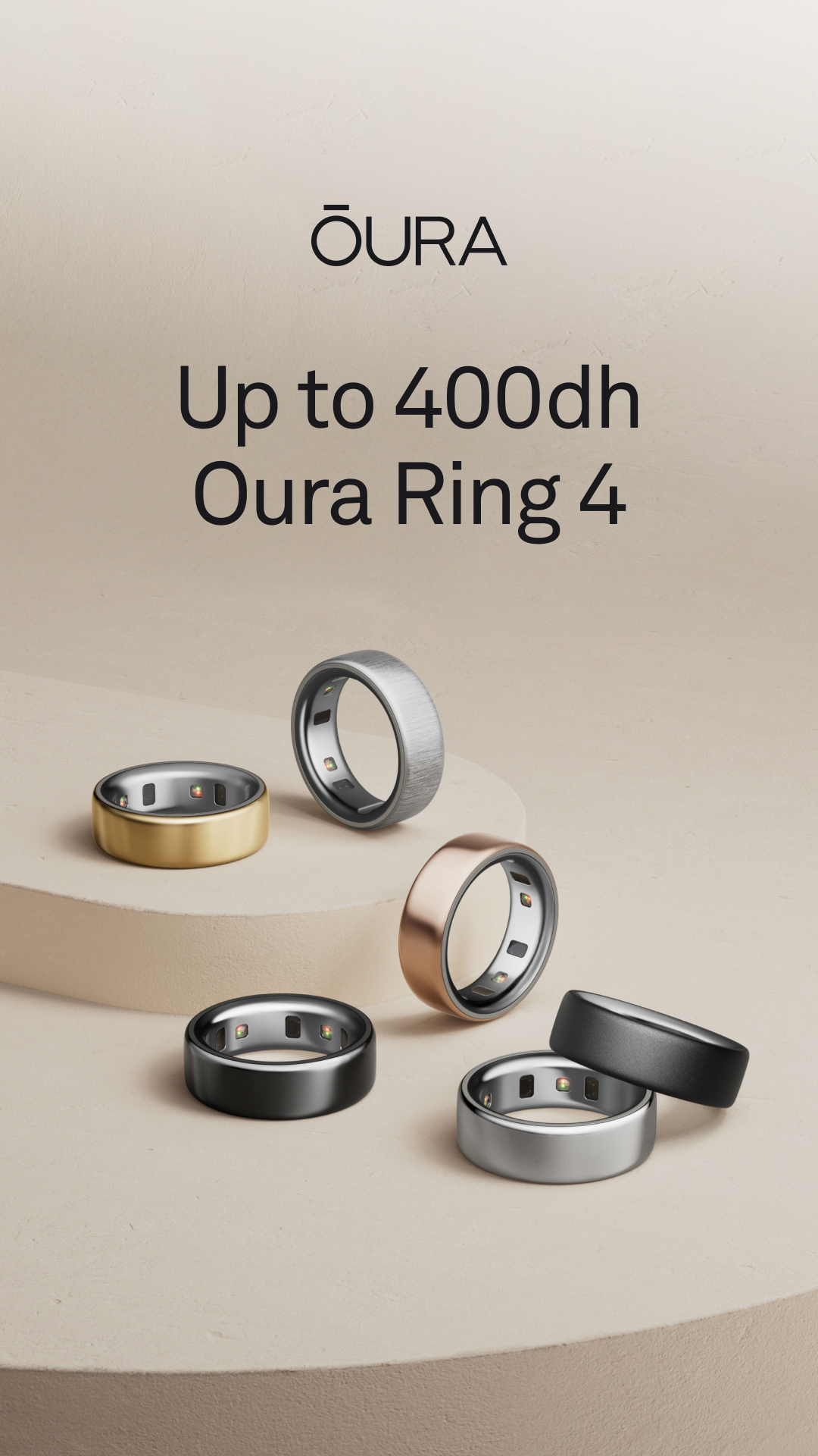 ŌURA Facebook ad