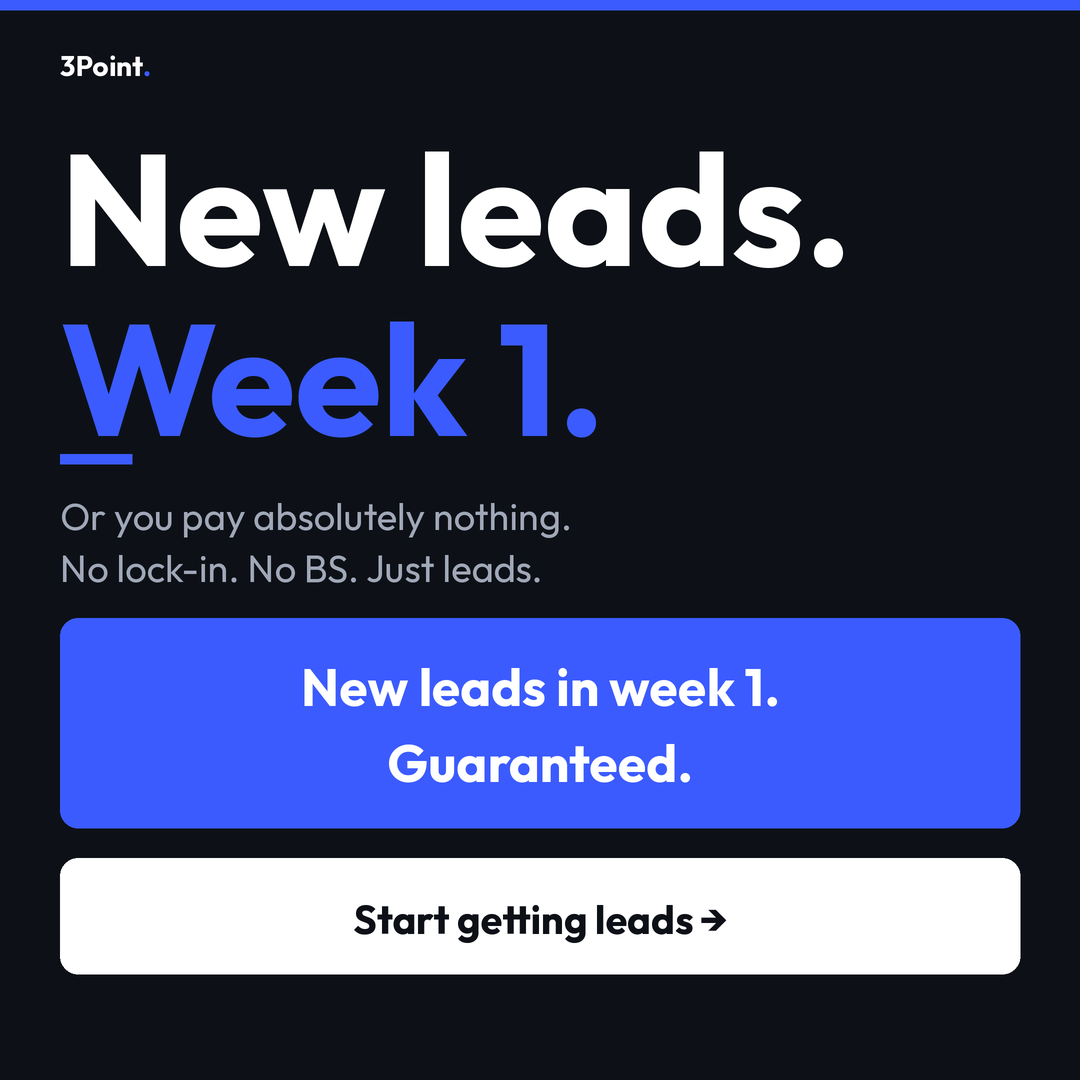 3Point Media Facebook ad from May 16, 2026