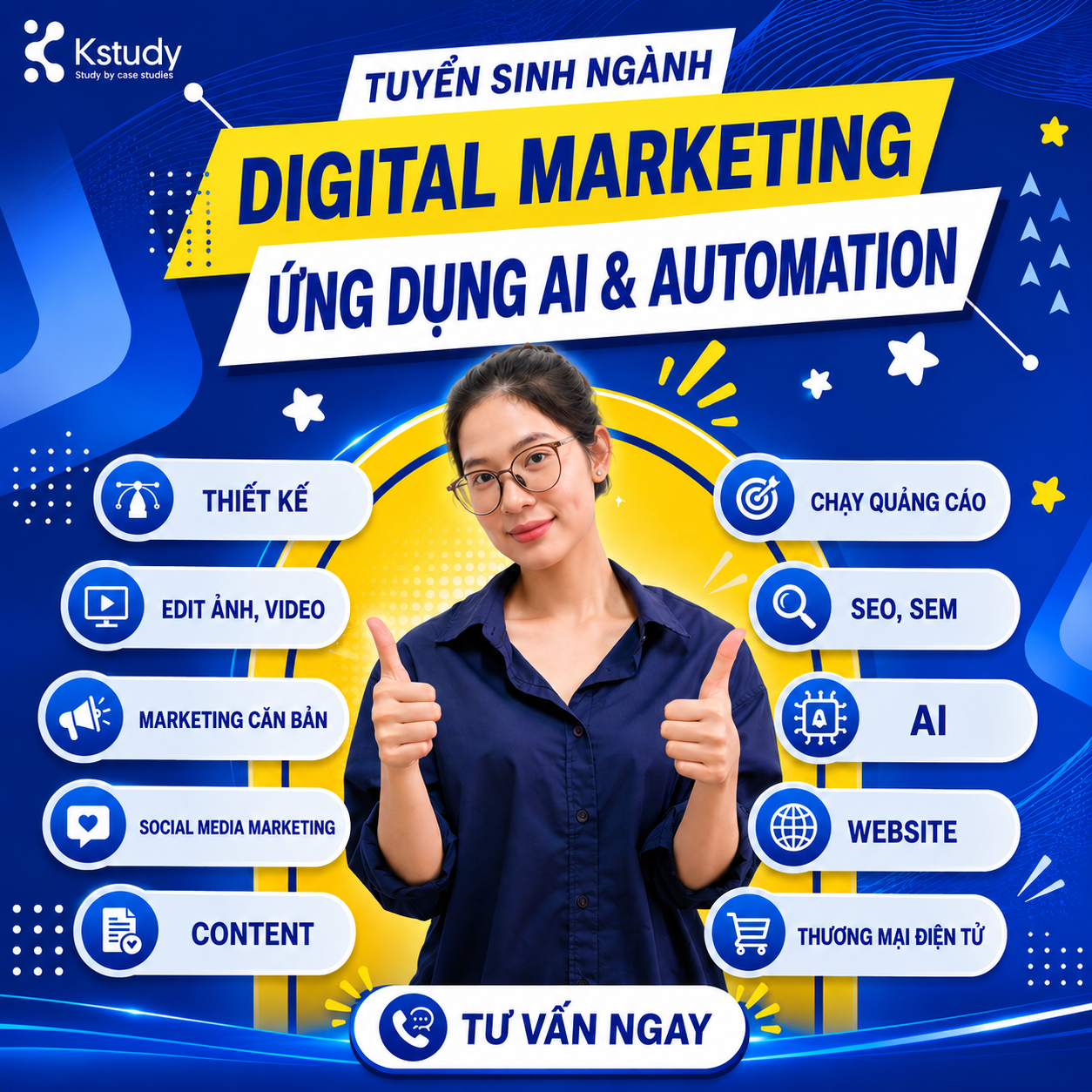 Học viện Kstudy Facebook ad