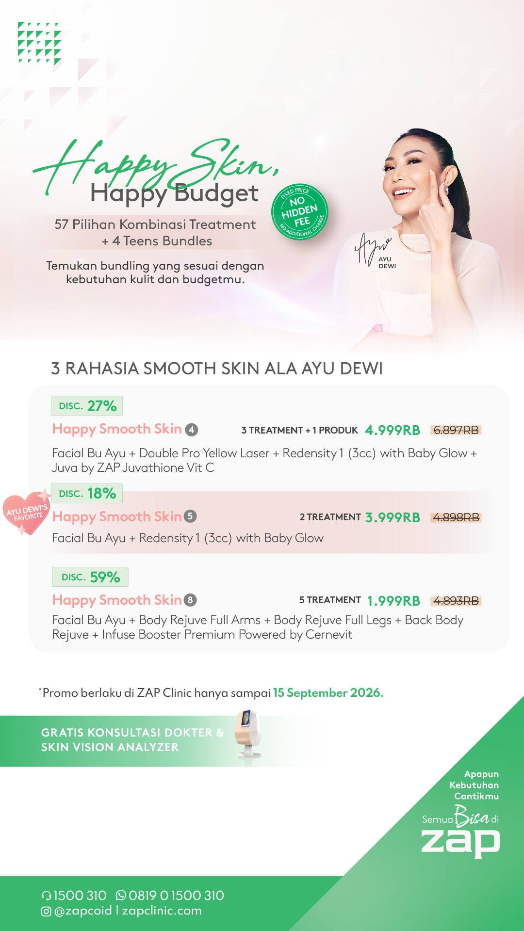 ZAP Clinic Indonesia Facebook ad