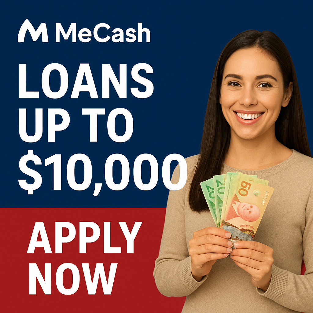 Me Cash Canada Facebook ad: Get Up to $10,000, Apply Online Now