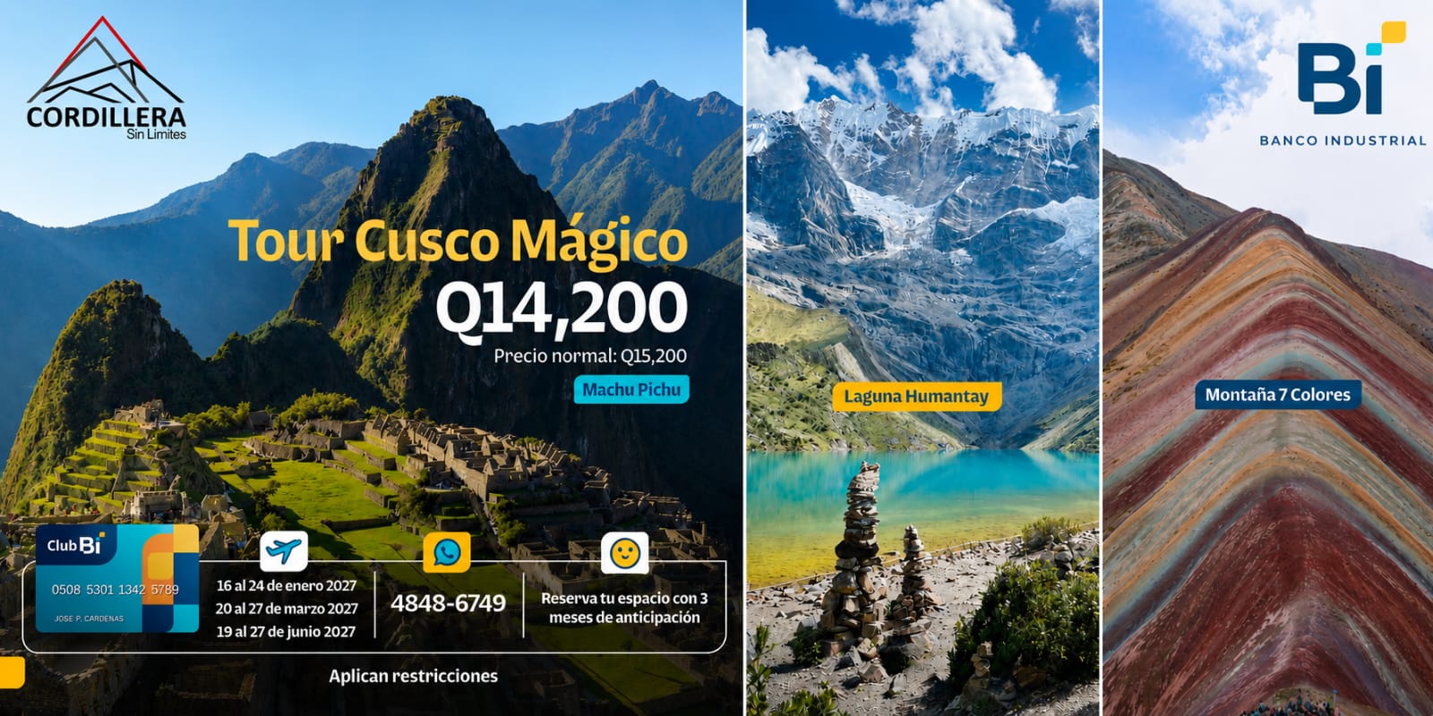 Club Bi Facebook ad: ¿Listo para tu próxima aventura con y Cordillera…