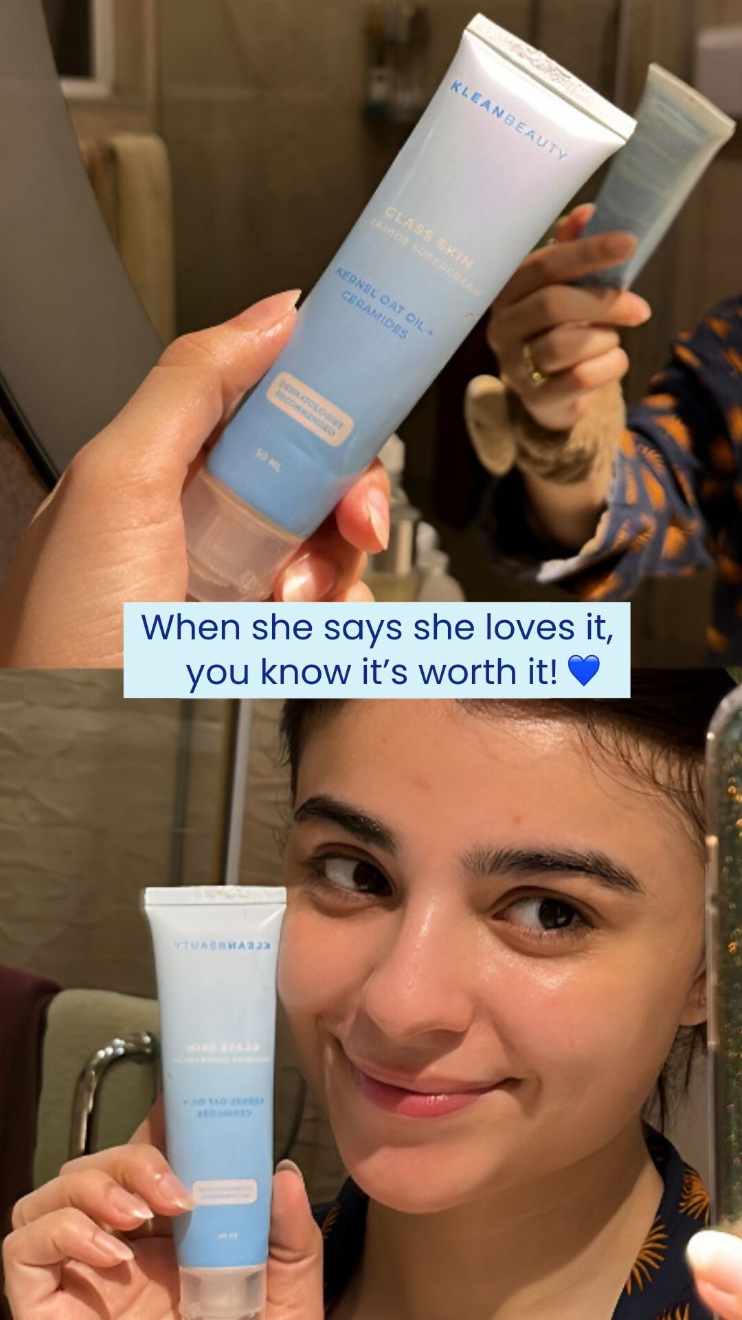 Klean Beauty - skincare Facebook ad