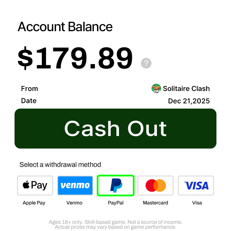 Solitaire Clash Facebook ad