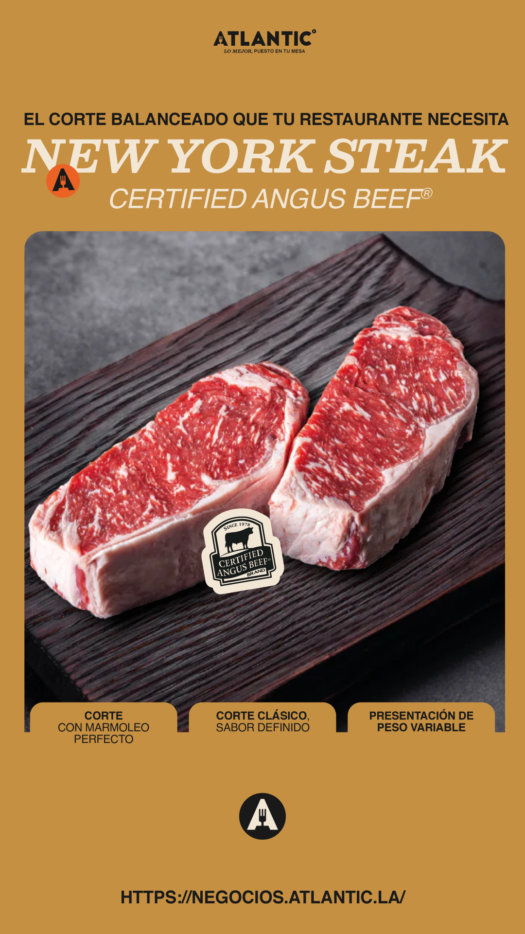 AtlanticFoods Facebook ad from Mar 12, 2026