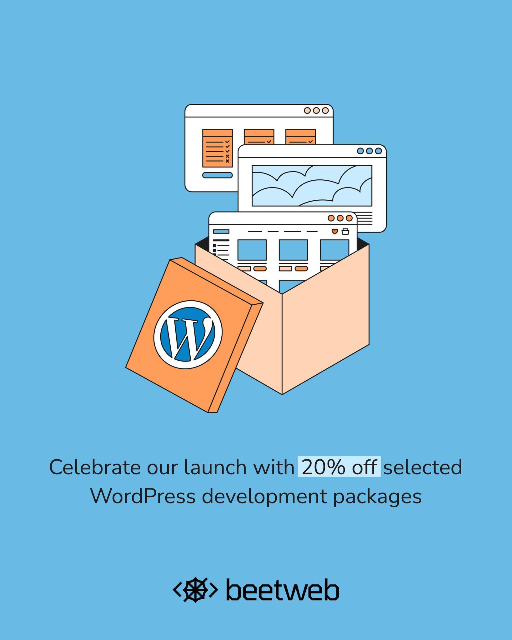 Beetweb Facebook ad