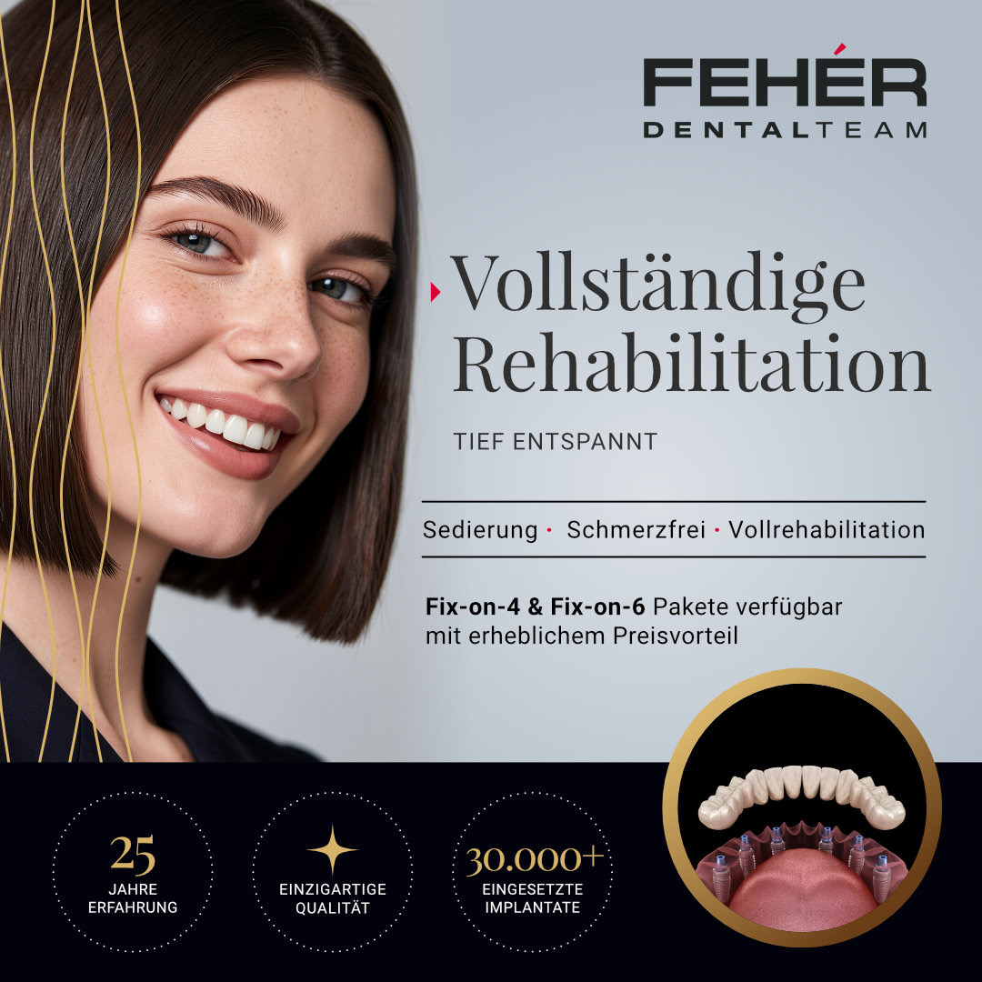 Fehér Dental Team Facebook ad