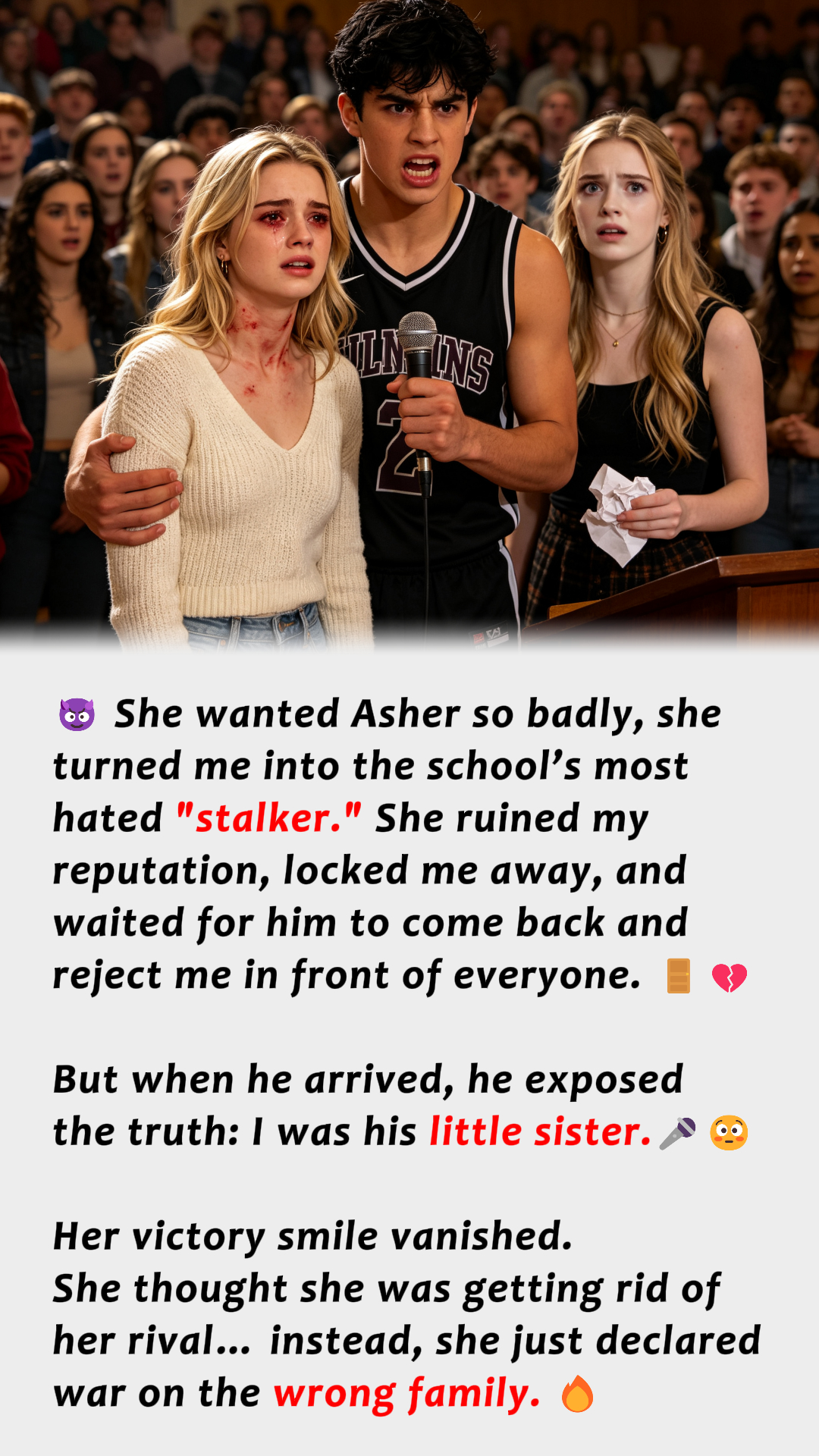 Novel-46 Facebook ad: Don't Mess with the Sister: The Most Satisfying Reality…