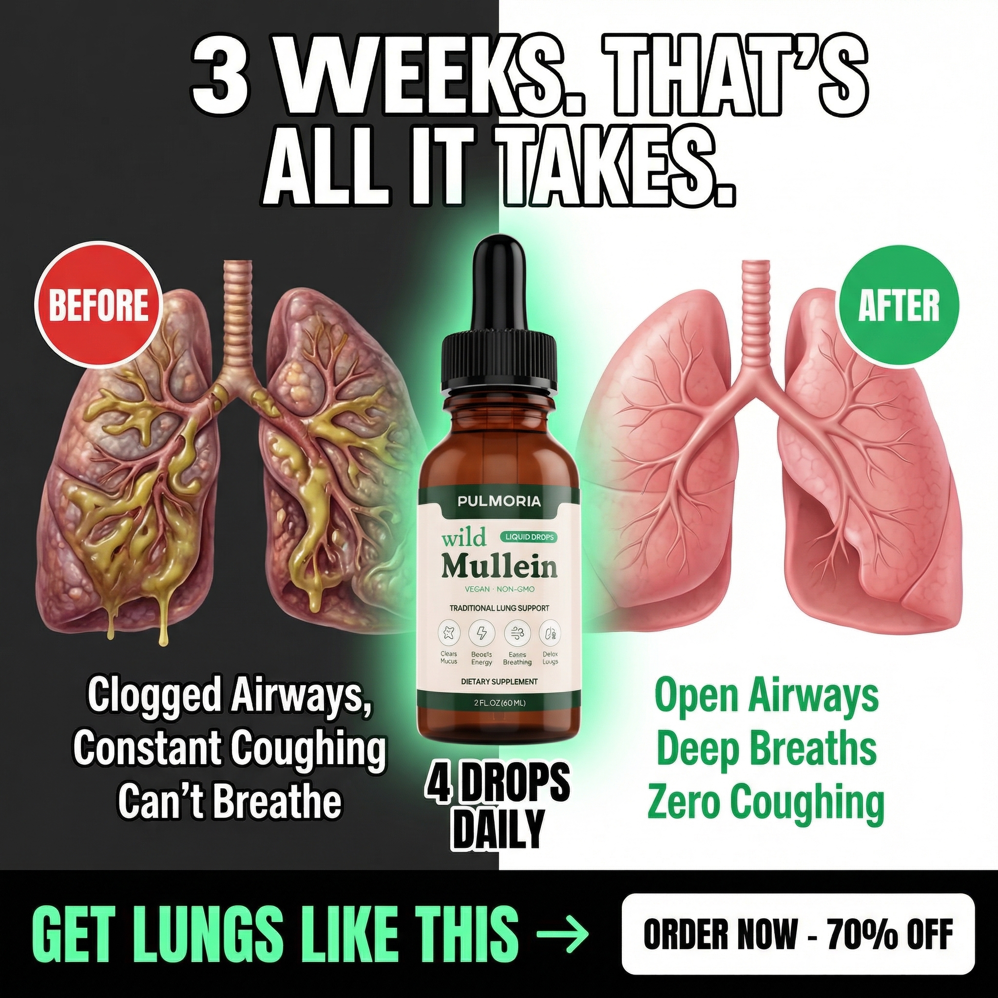 Lung Health Guide Facebook ad