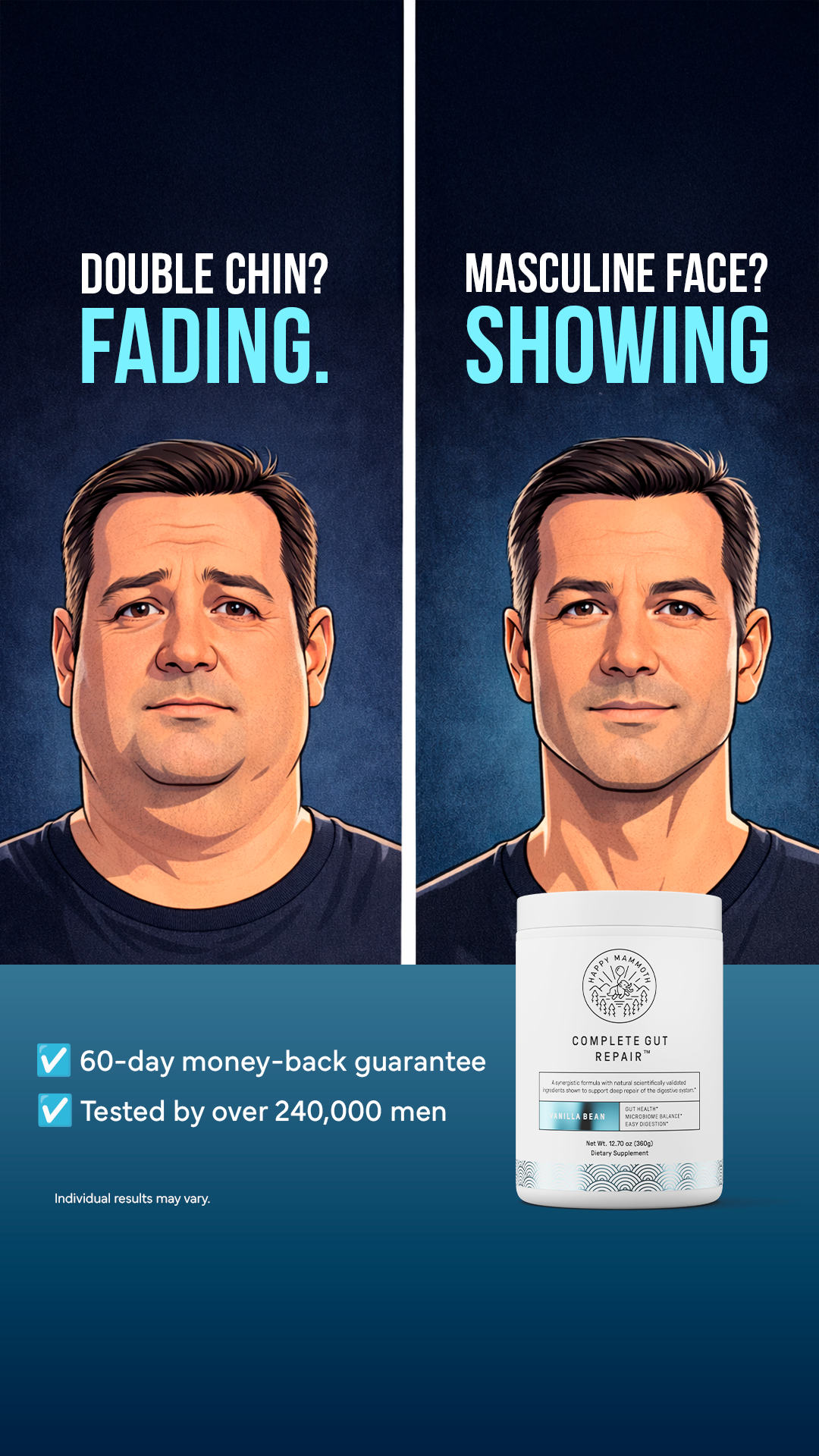 Happy Mammoth EU Facebook ad