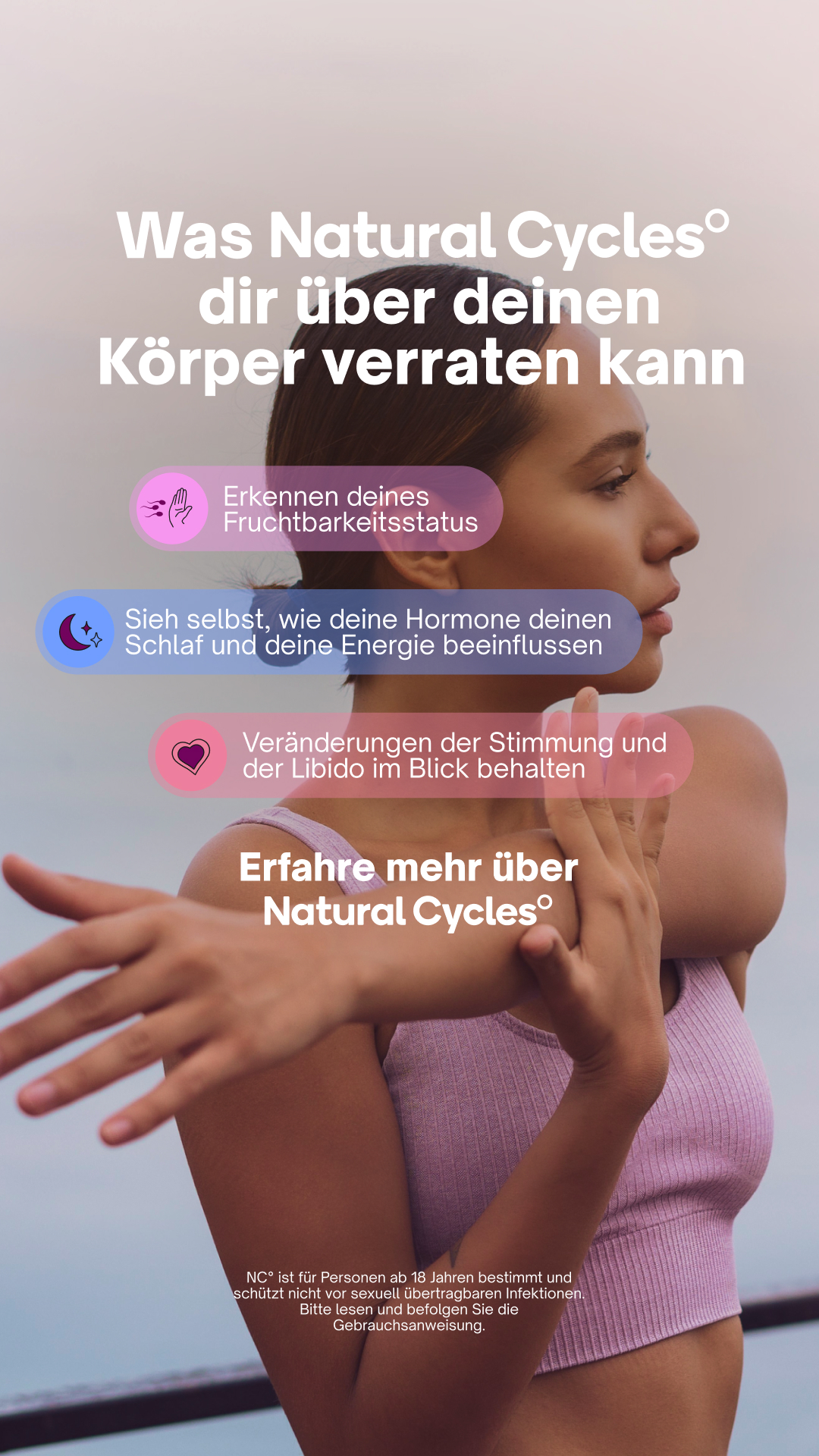 Natural Cycles Facebook ad
