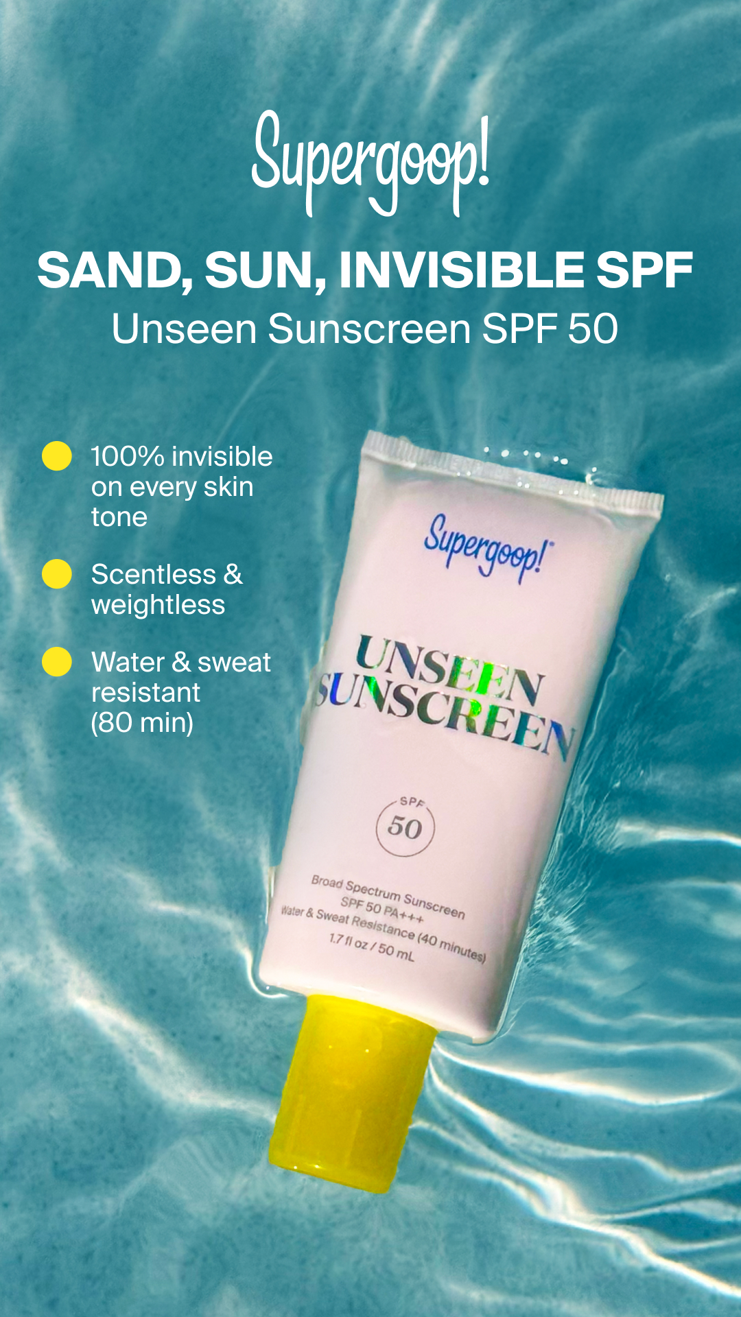 Supergoop Facebook ad