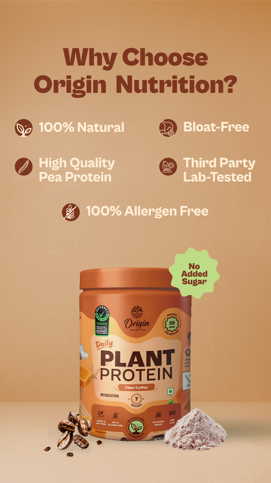 Origin Protein Facebook ad