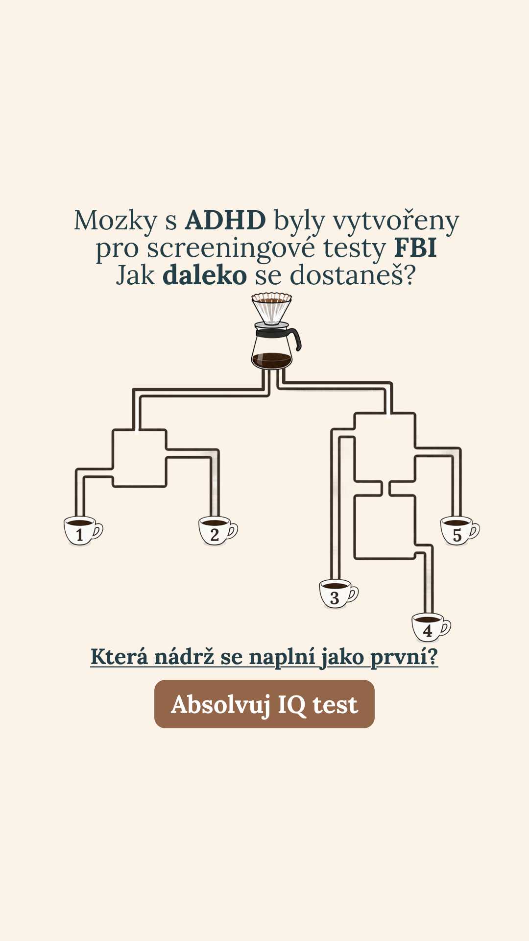 Free International IQ Test Facebook ad