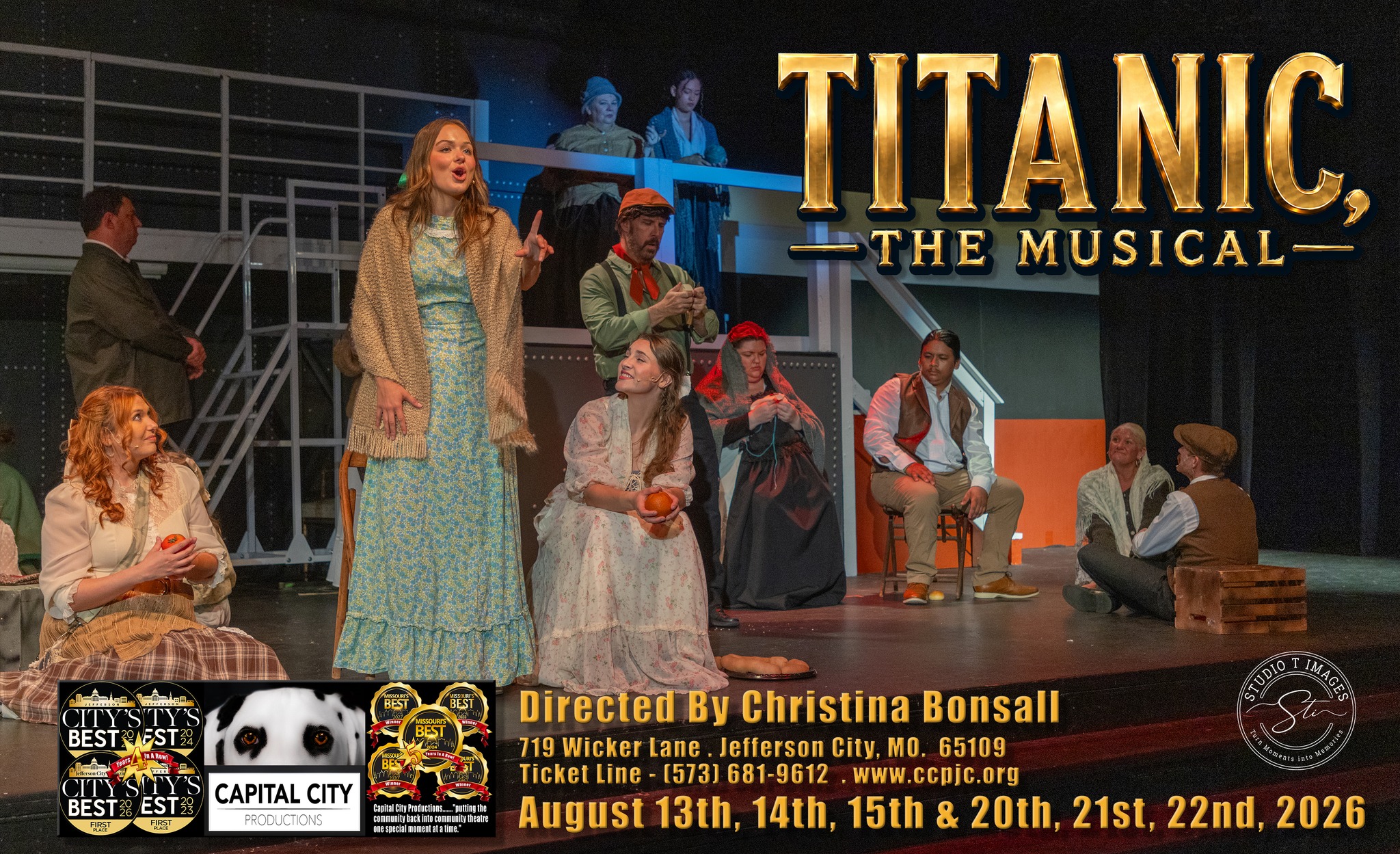 Capital City Productions Facebook ad: **SECOND PERFORMANCE SOLD OUT FOR THIS AMAZING CAST-AND…