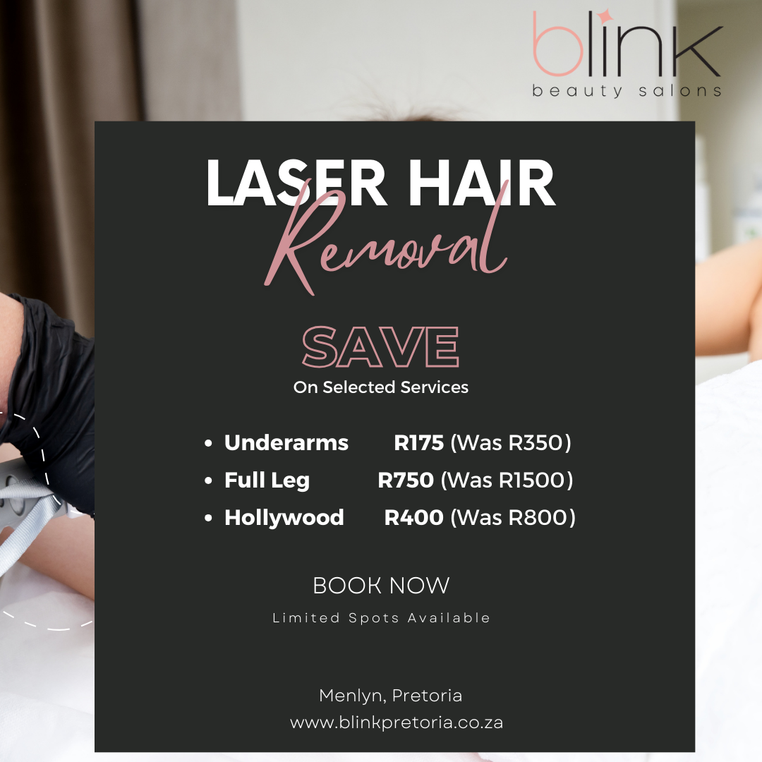 Blink Beauty Salon - Menlyn Facebook ad