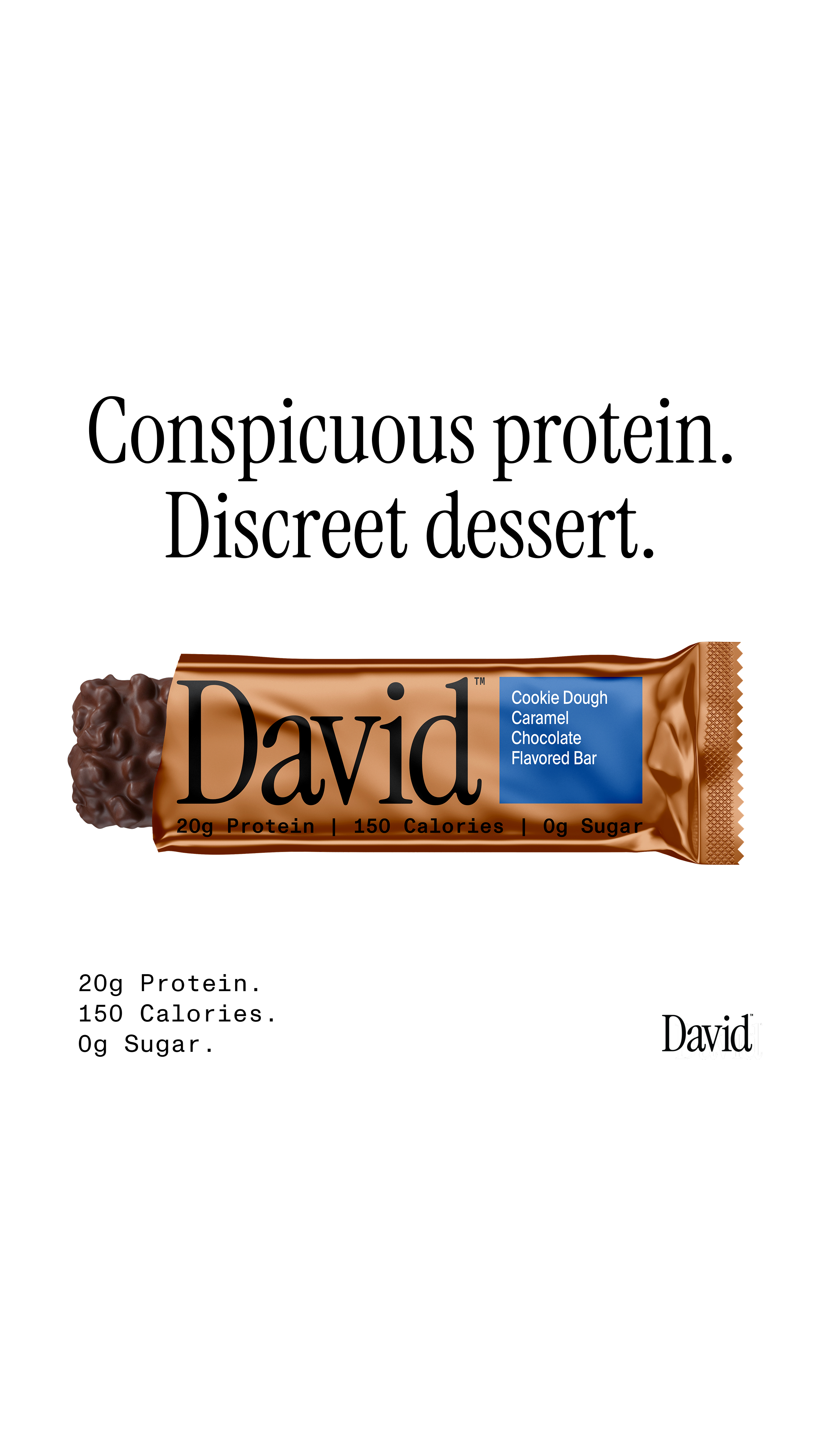 David Protein Facebook ad