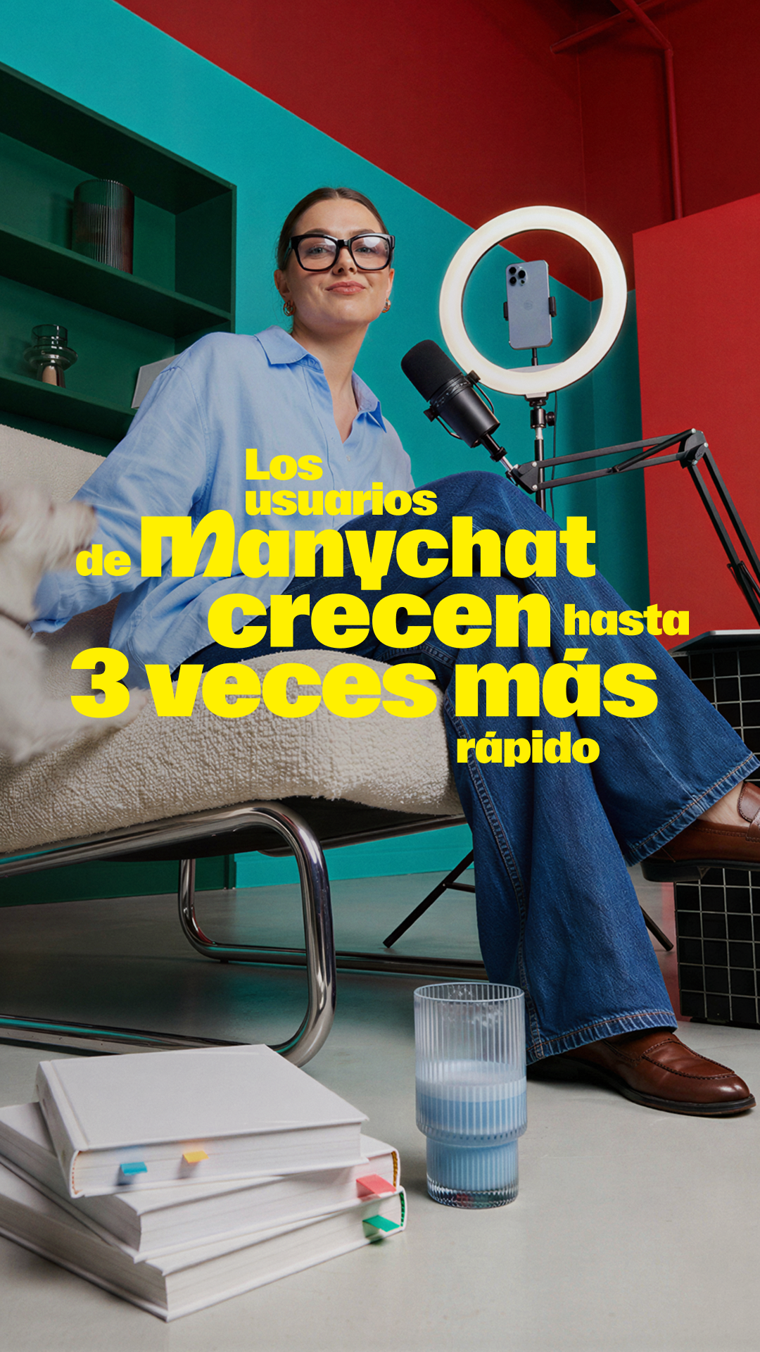 Manychat Facebook ad