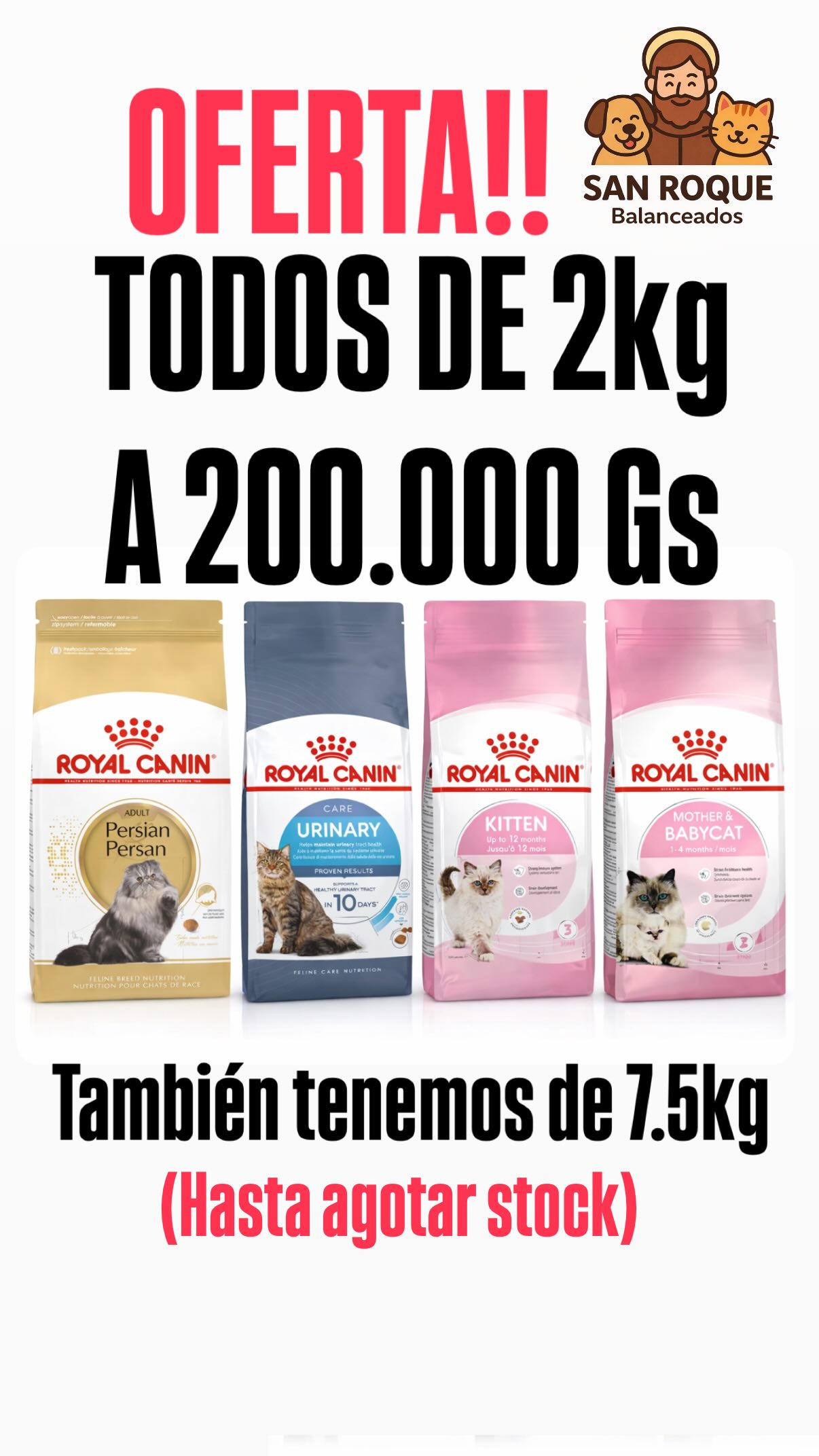 San Roque PetFood Facebook ad