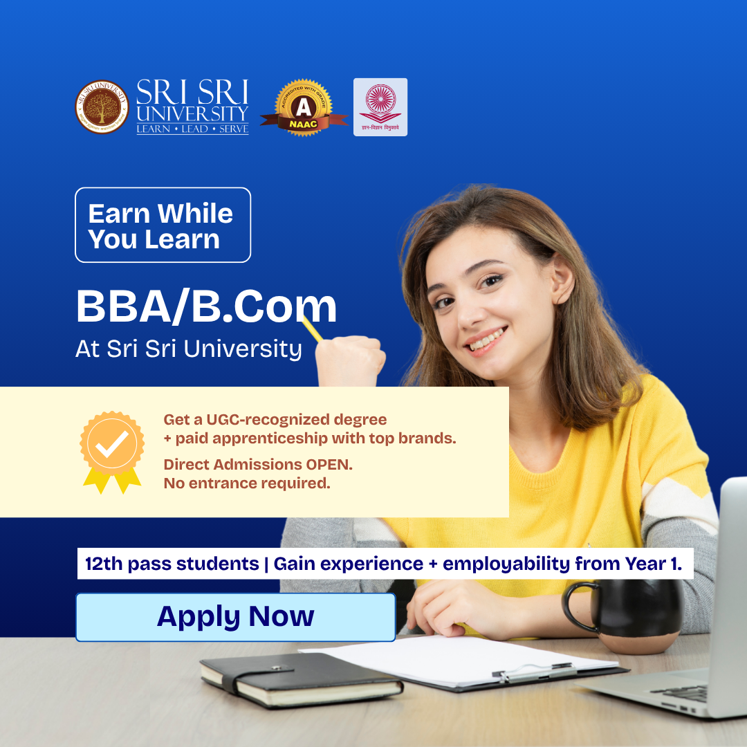 Sri Sri University Facebook ad