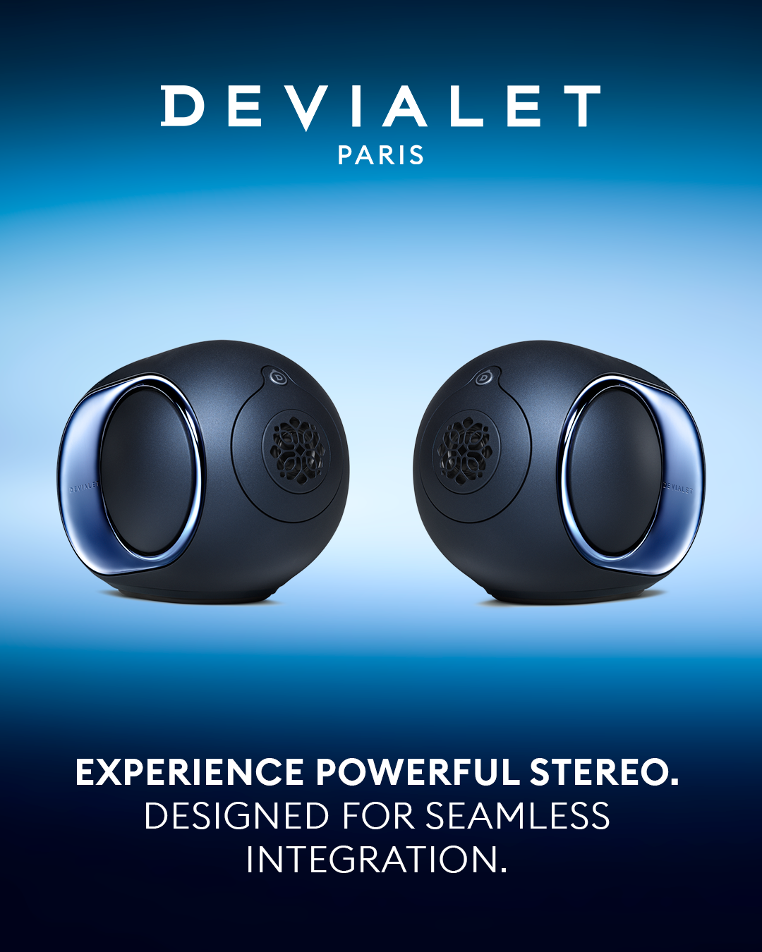 Devialet Facebook ad: Stereo That Transforms Your Room