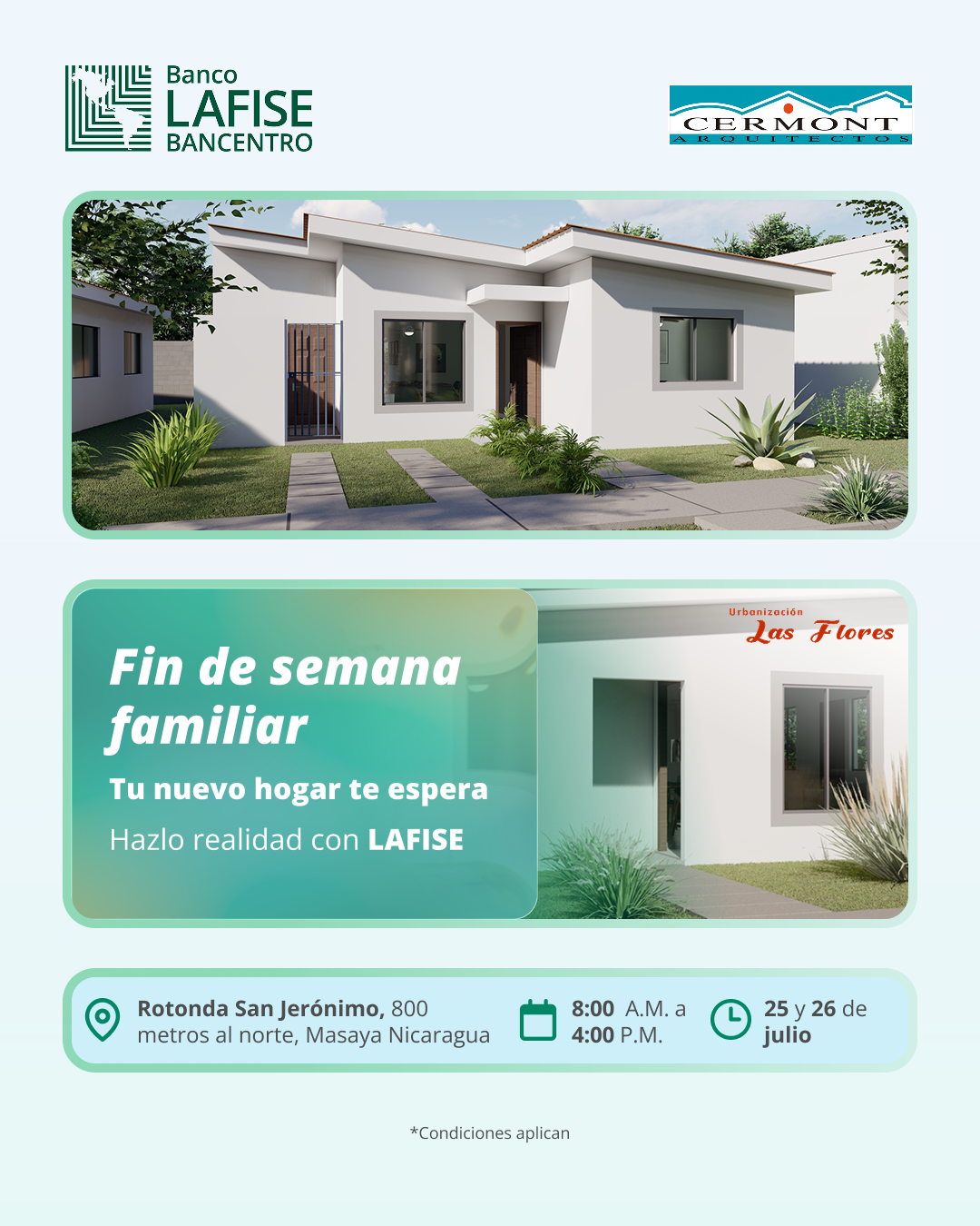 Banco LAFISE Facebook ad