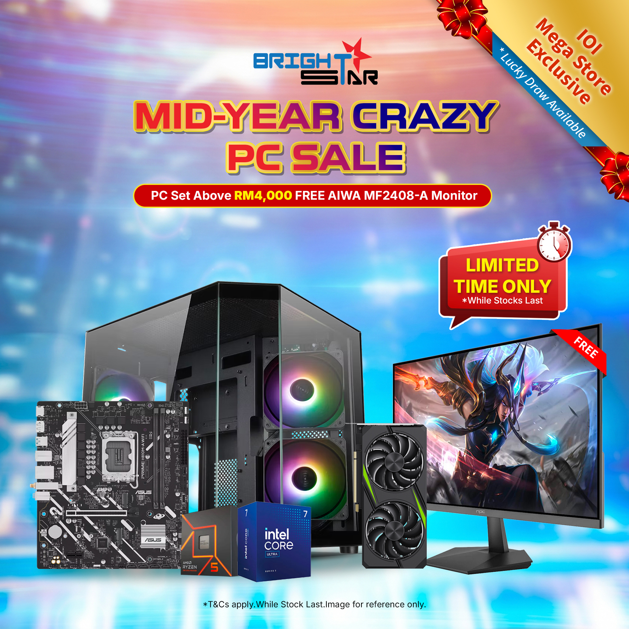 Brightstar Mega Store - IOI City Mall Facebook ad