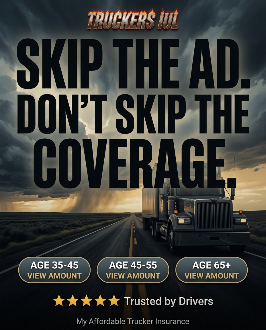 My Affordable Trucker Insurance Facebook ad