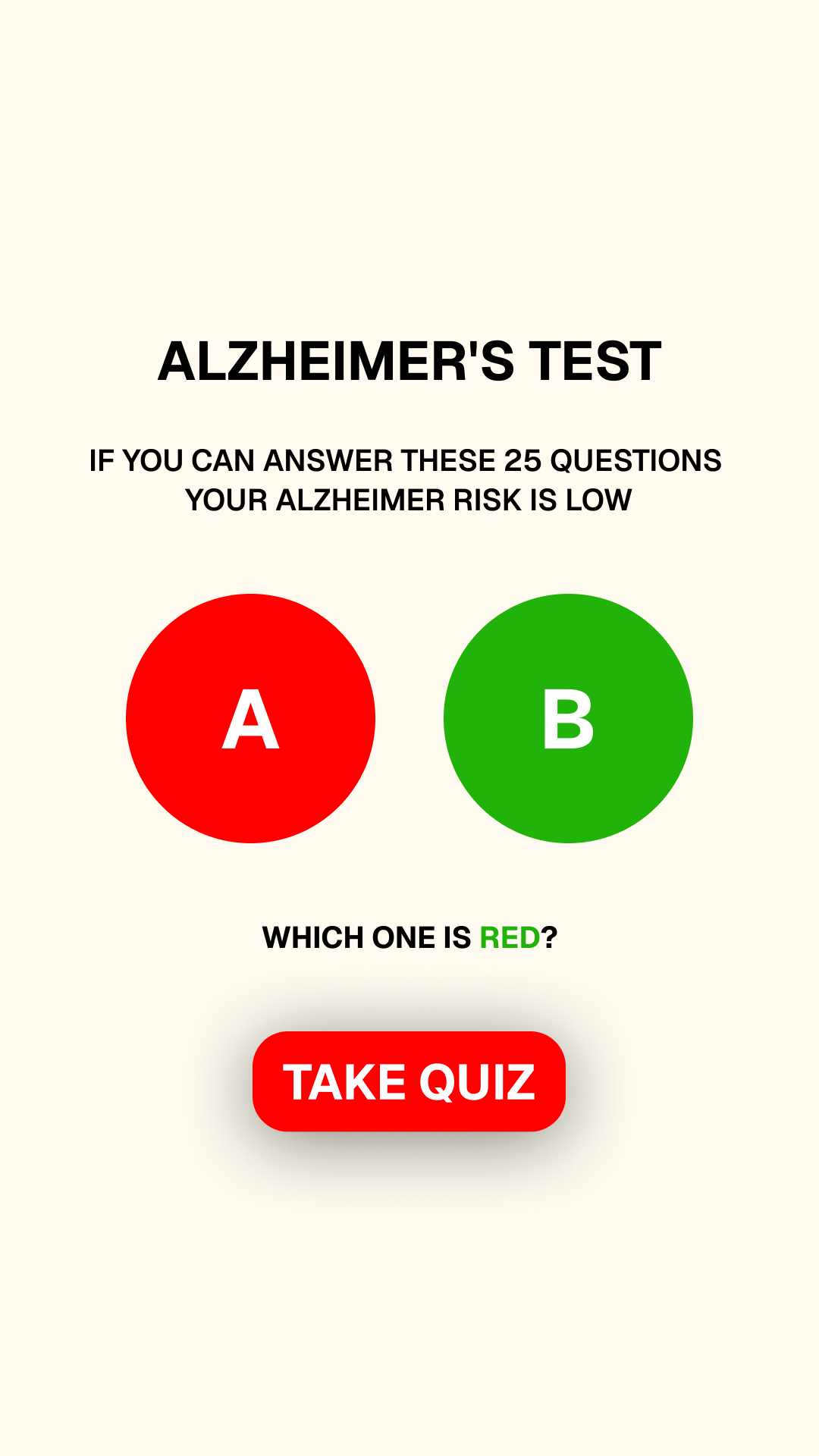 Brain IQ Facebook ad