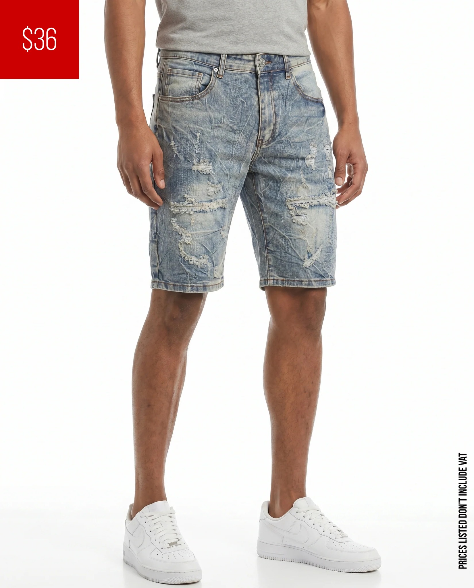 The Sports Center Facebook ad: Fresh denim and cargo shorts just landed at…