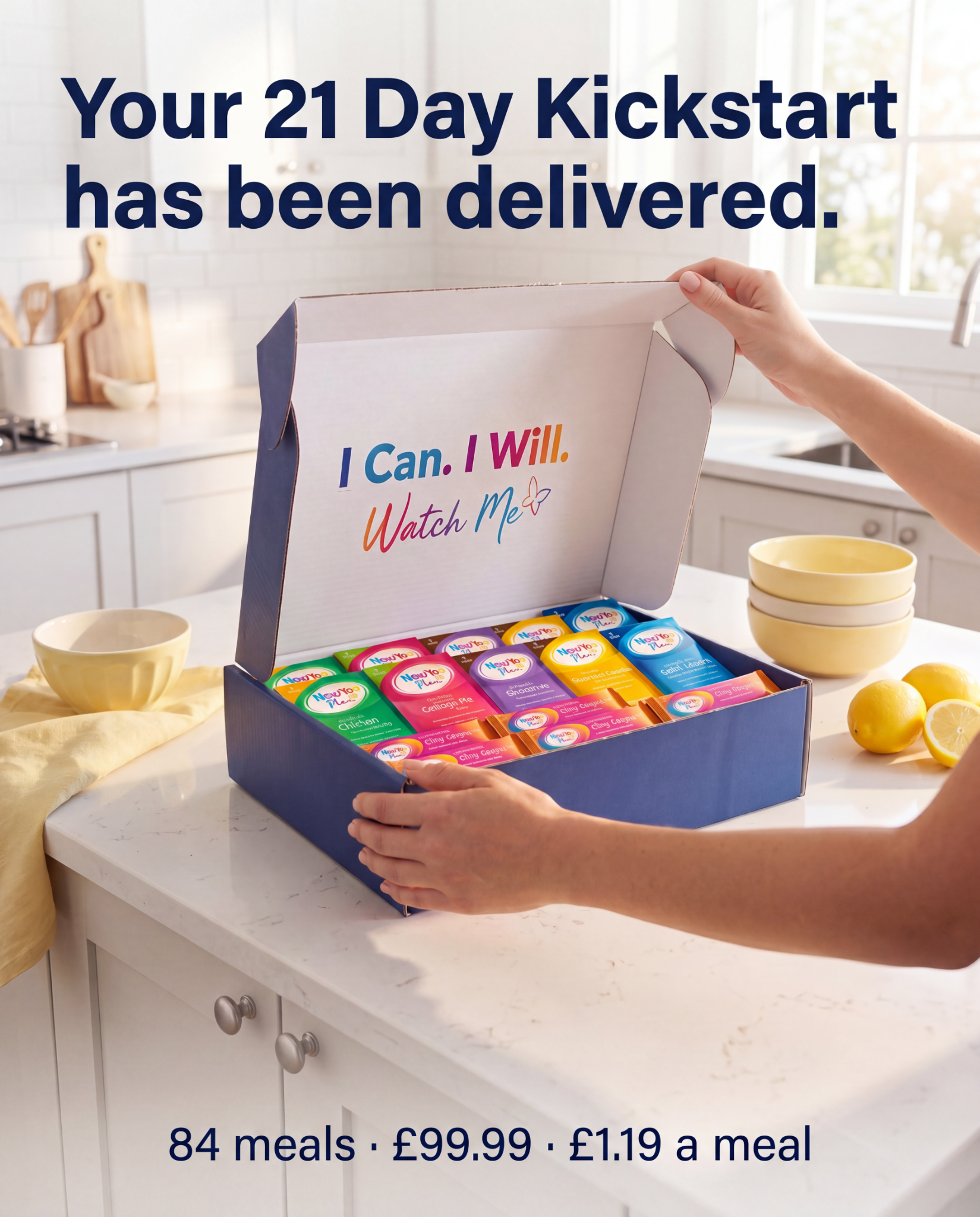 The New You Plan Facebook ad