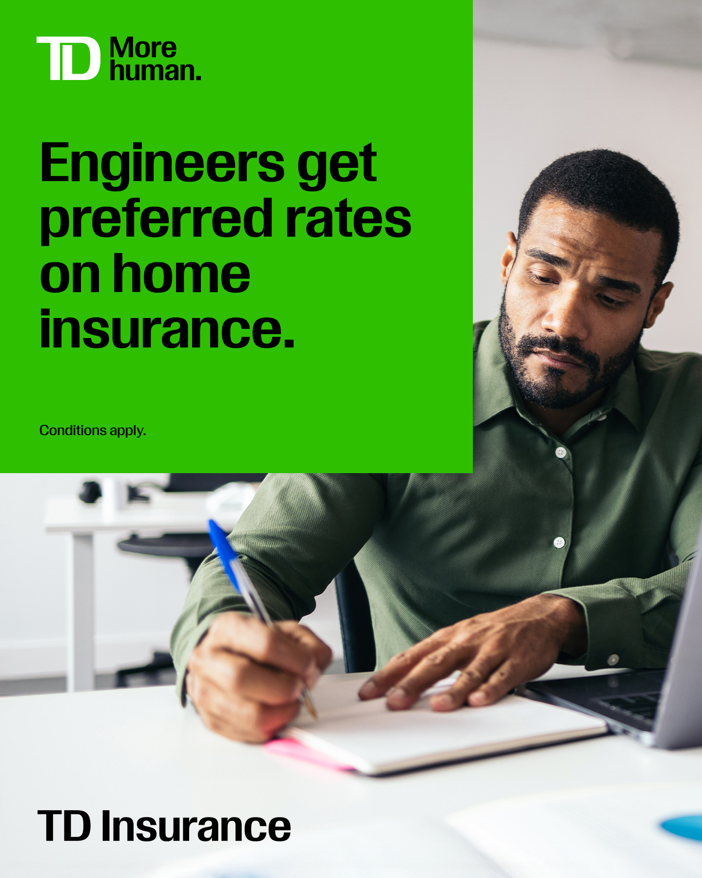 TD Insurance Facebook ad