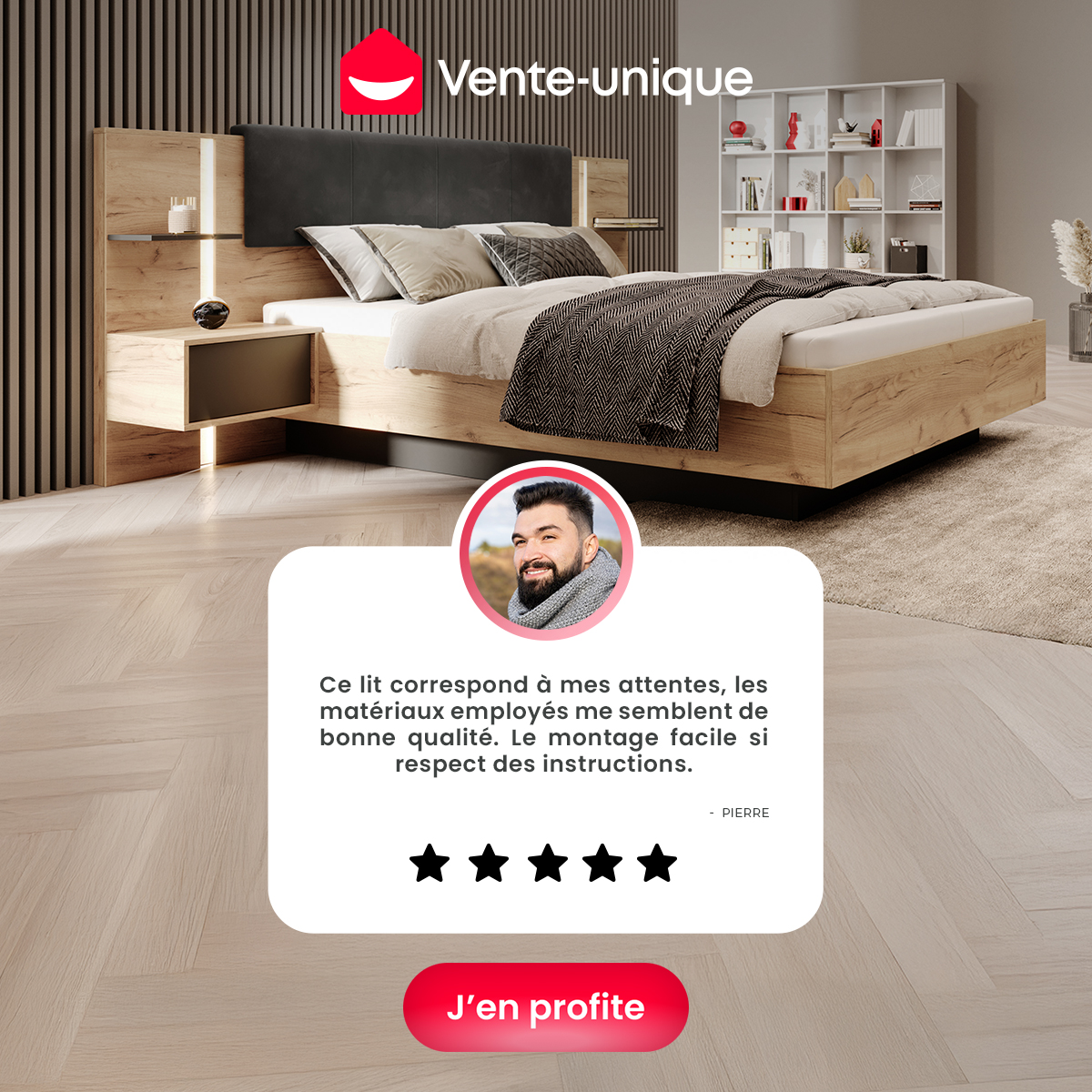 Vente-unique.com Facebook ad from Jul 1, 2026