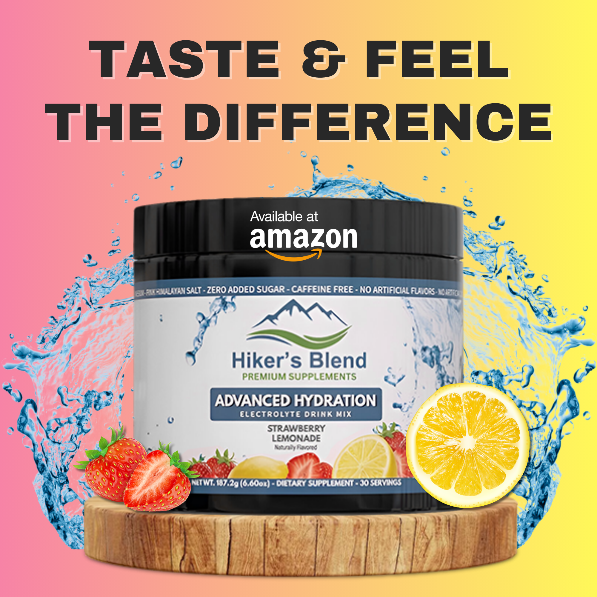 Hiker's Blend Premium Supplements Facebook ad